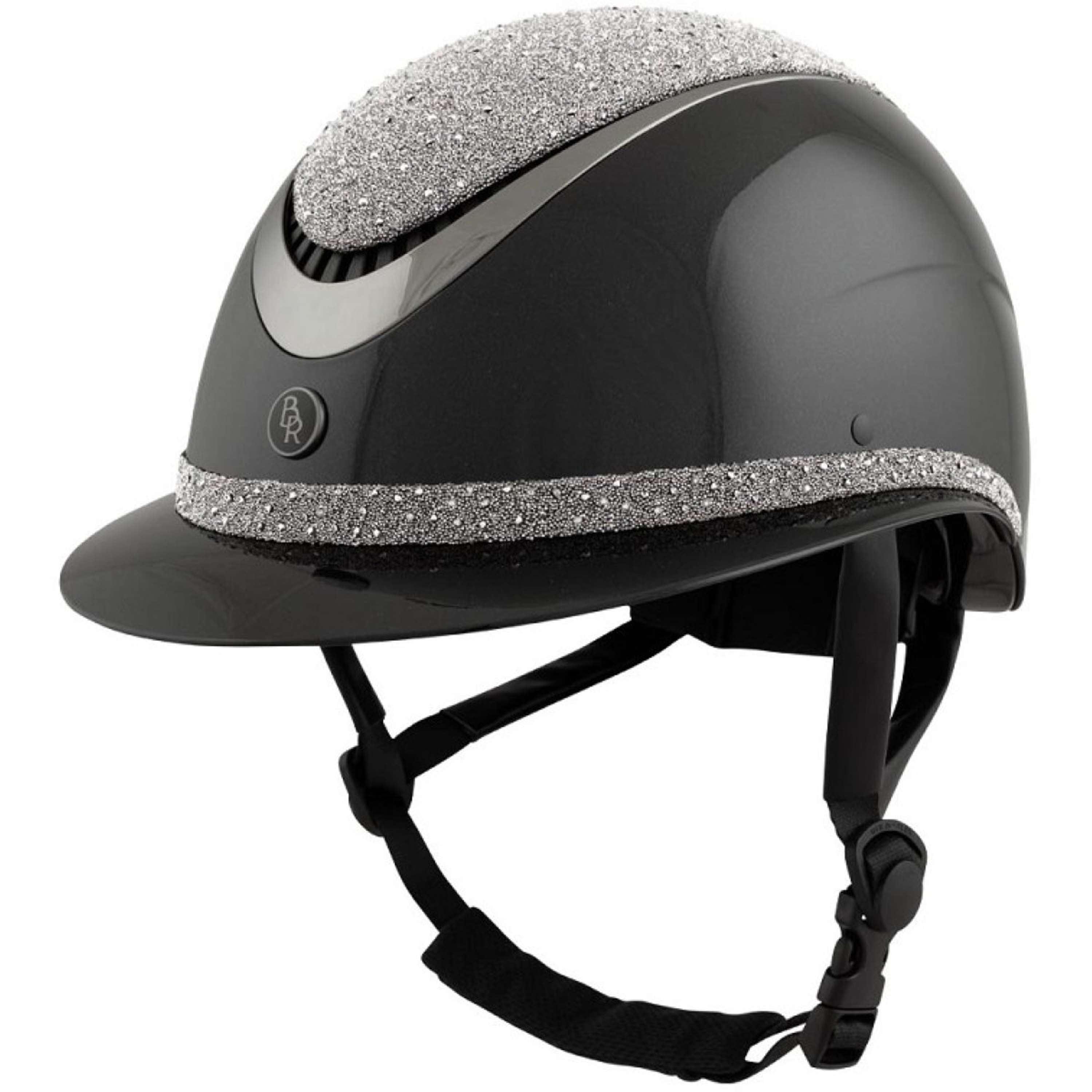 BR Cap Theta Plus Dazzling Glamourous Glossy Black/Gunmetal