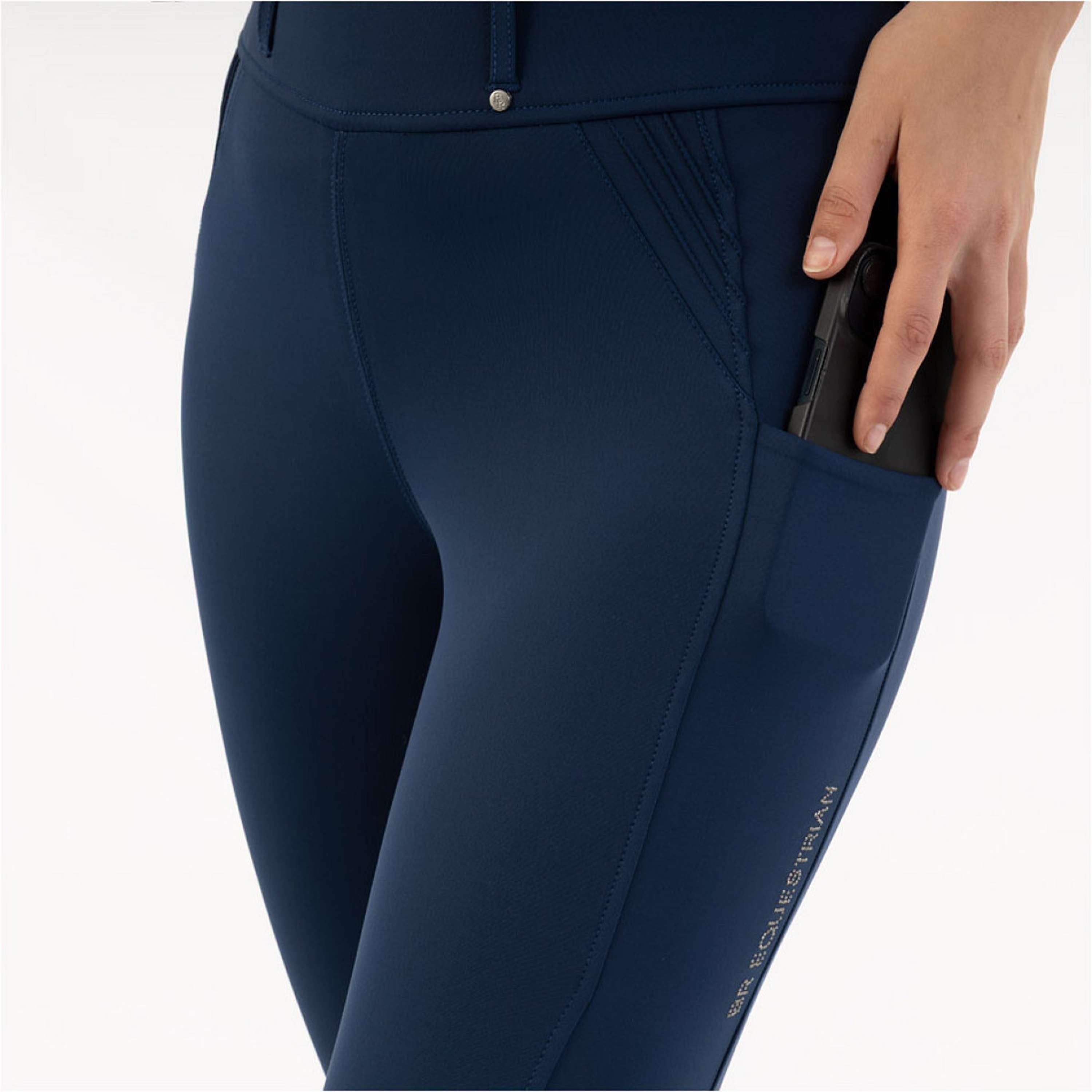 BR Riding Legging Krista Full Grip Pageant Blue