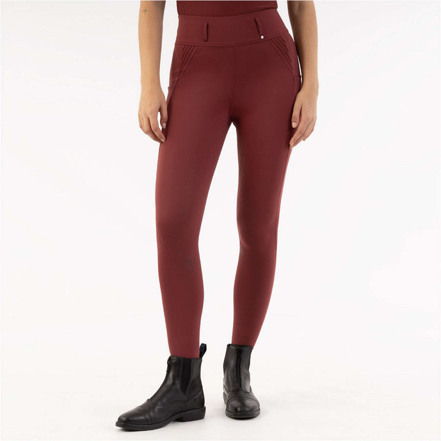 BR Riding Legging Krista Full Grip New Maroon