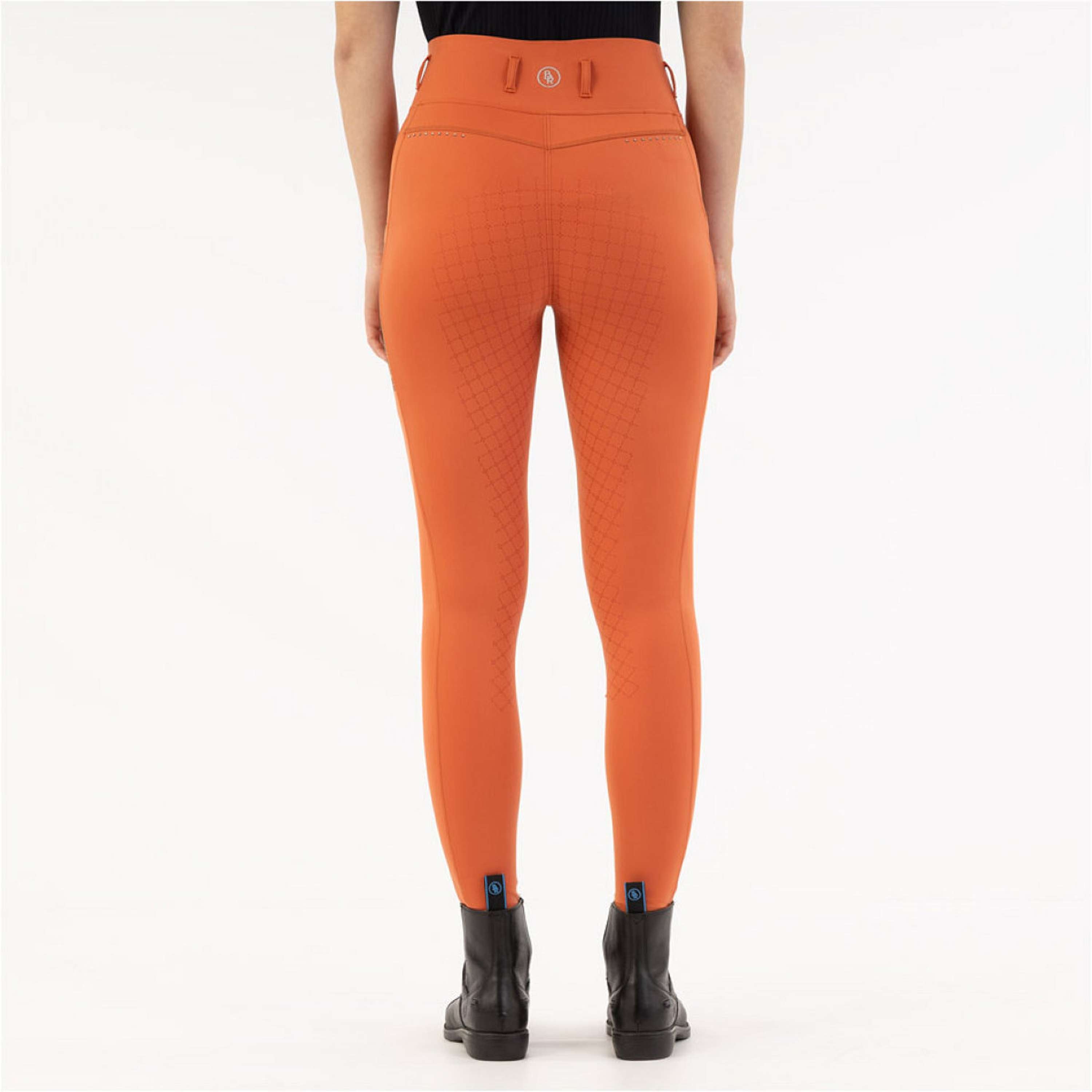 BR Riding Legging Kimore Full Grip Mecca Orange