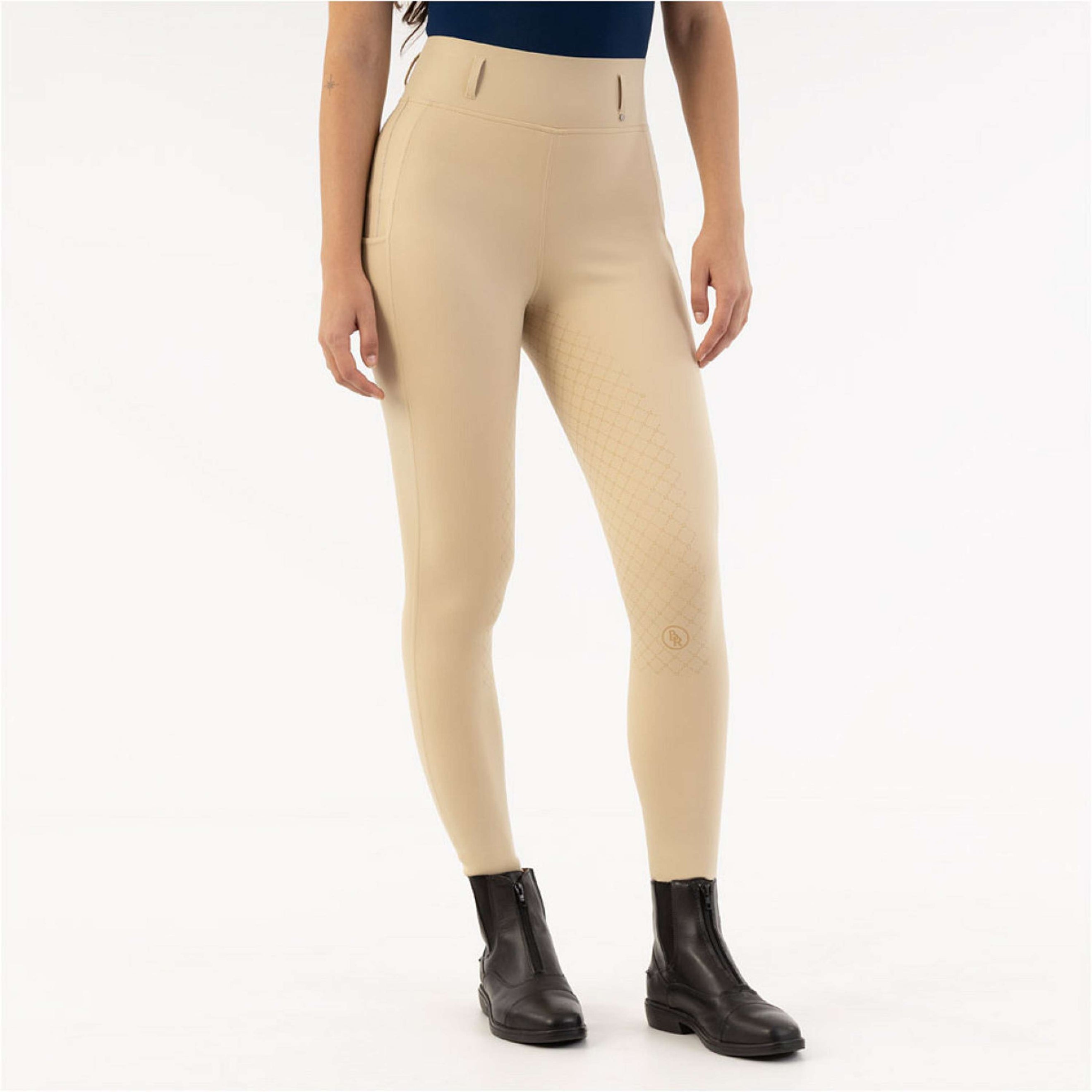 BR Riding Legging Kelly Full Grip Safari