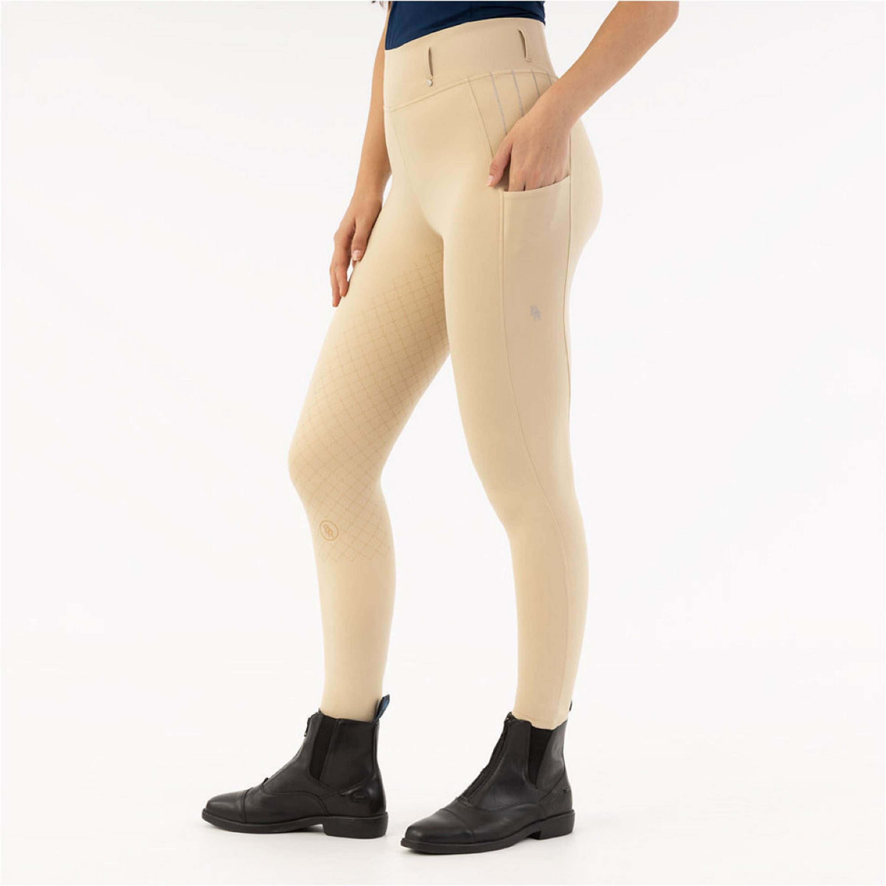 BR Riding Legging Kelly Full Grip Safari