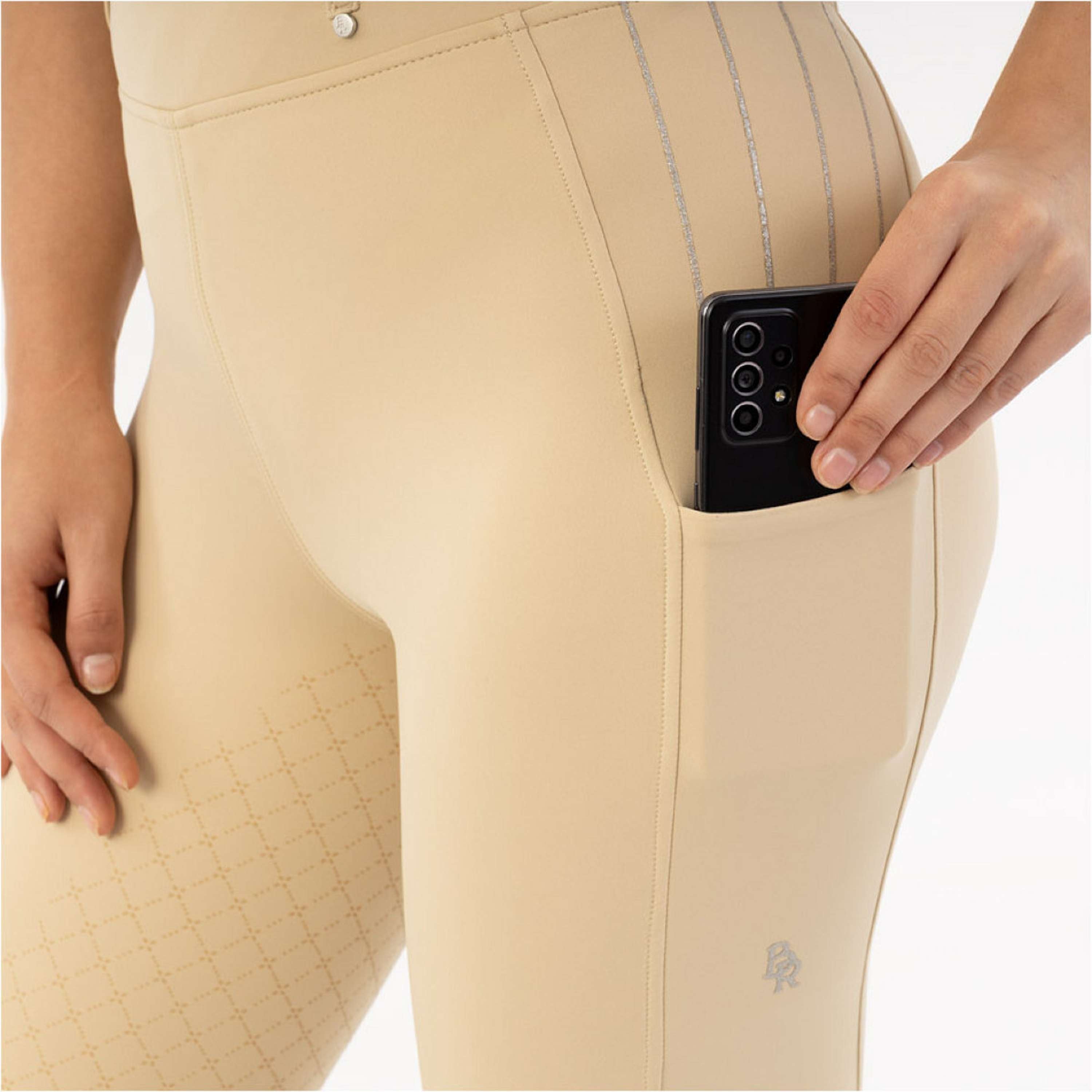 BR Riding Legging Kelly Full Grip Safari