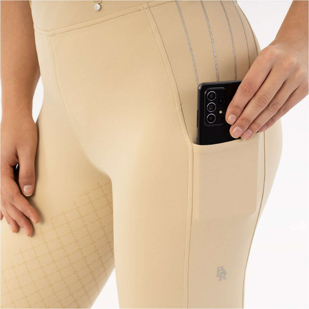 BR Riding Legging Kelly Full Grip Safari