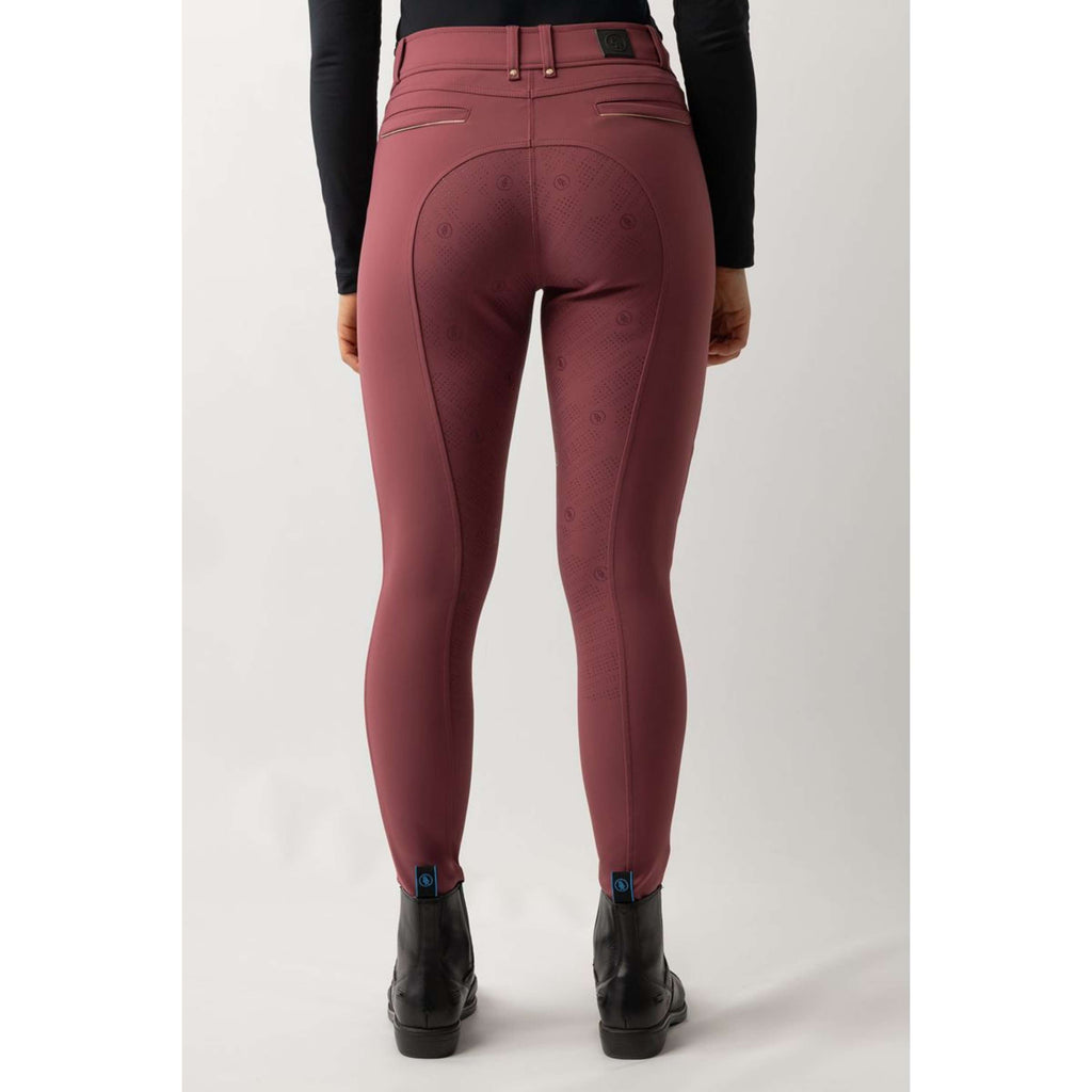 BR Riding Legging Lendsey Full Grip Ladies Maroon