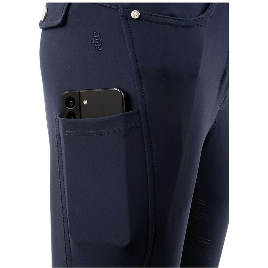 BR Breeches Mikai Full Grip Navy Blazer