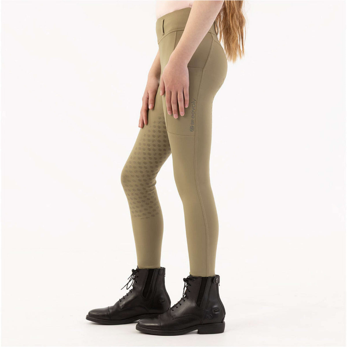 BR Riding Legging Eevolv Kika Kids Full Grip Mermaid