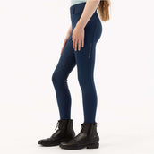 BR Riding Legging Eevolv Kika Kids Full Grip Pageant Blue