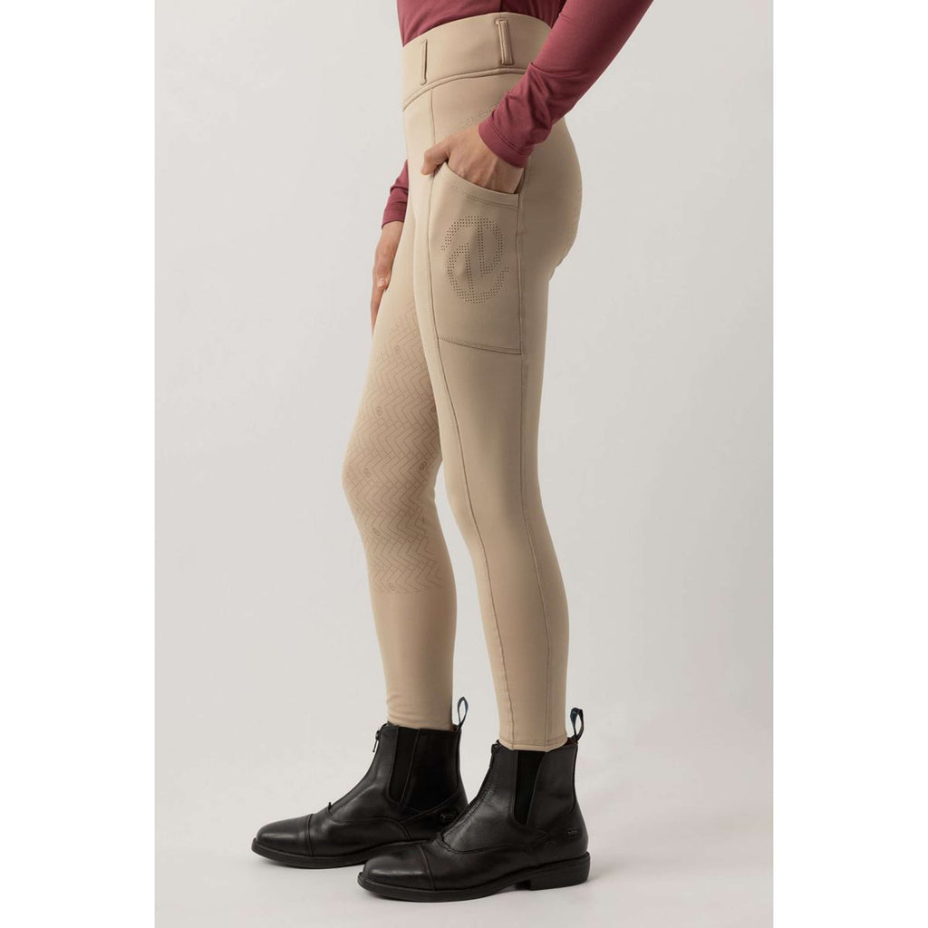 BR Riding Legging Eevolv Lenny Full Grip Children Doeskin