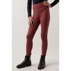 BR Riding Legging Eevolv Lenny Full Grip Children Maroon