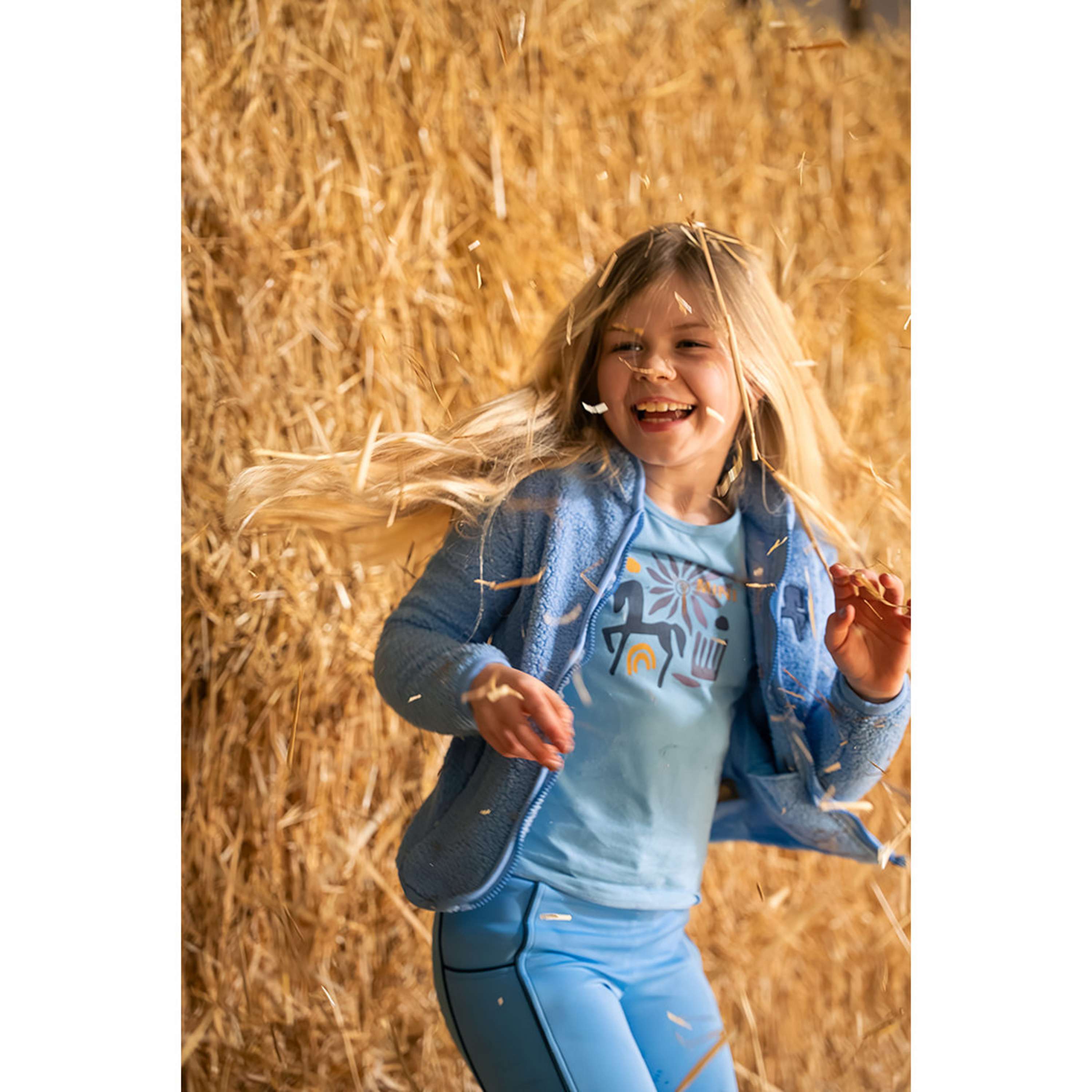 BR T-Shirt Mini Horse Little Blue