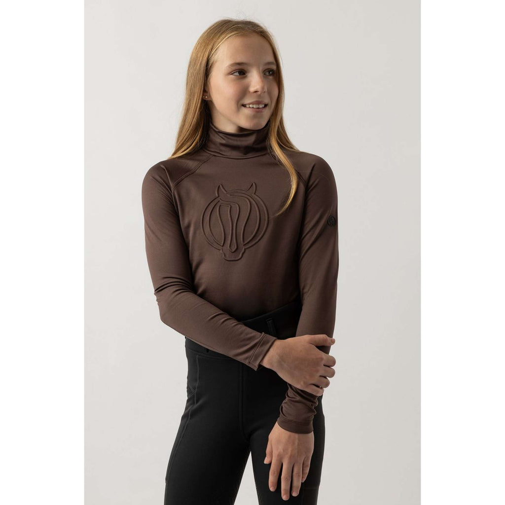 BR Turtleneck Sweater Eevolv Linn Children Choco Martini