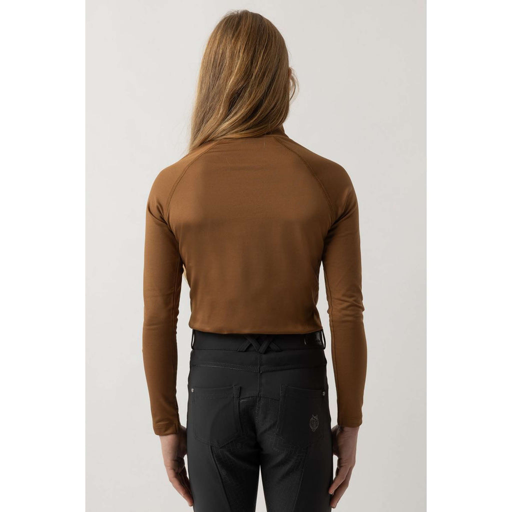 BR Turtleneck Sweater Eevolv Linn Children Cognac Ochre