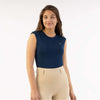 BR Shirt Klaske Sleeveless Pageant Blue