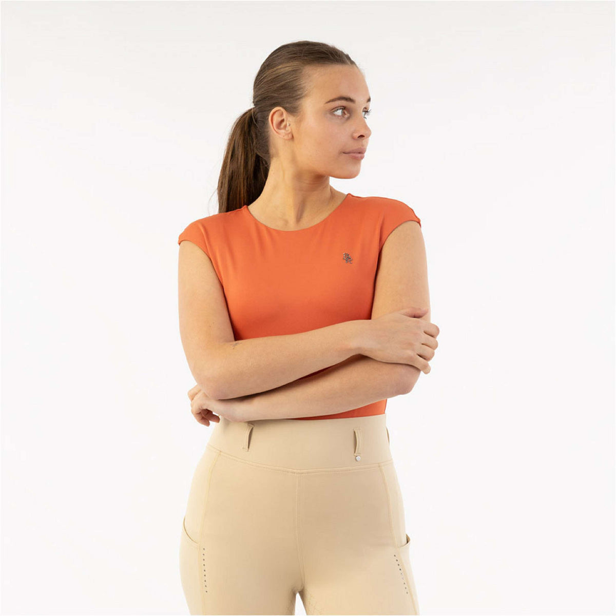 BR Shirt Klaske Sleeveless Mecca Orange