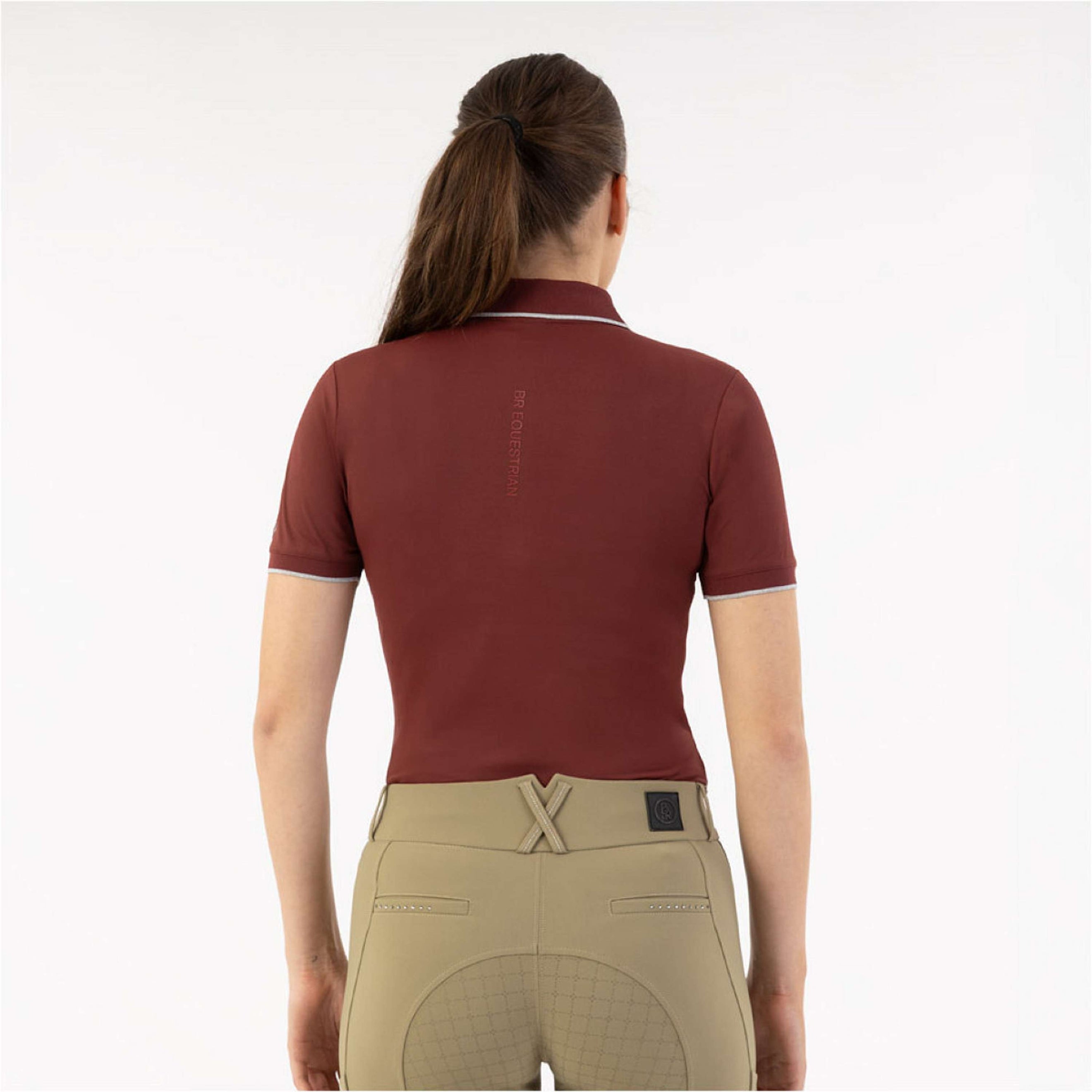 BR Polo Shirt Kiara New Maroon BR Polo Shirt Kiara New Maroon