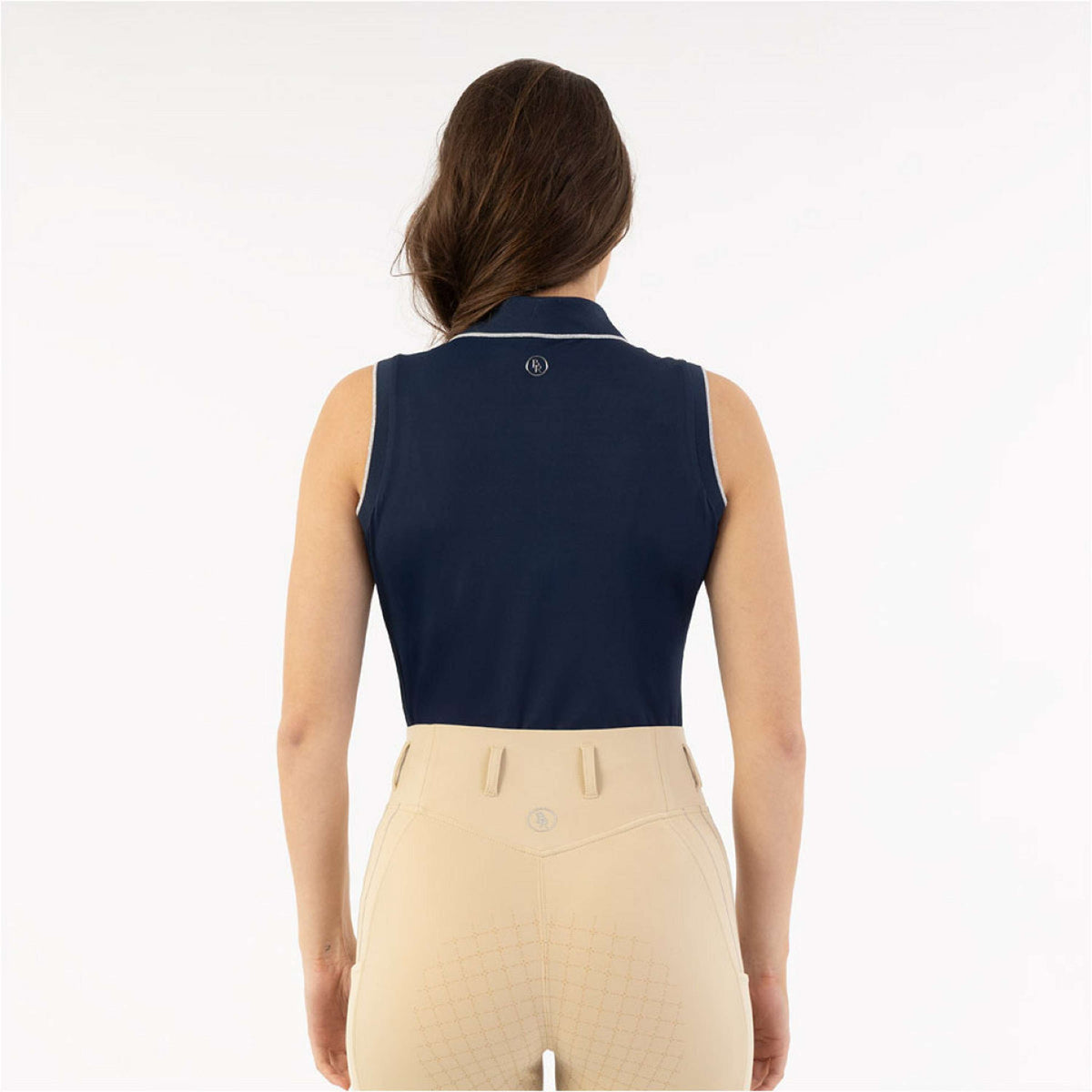 BR Polo Shirt Kiki Sleeveless Pageant Blue