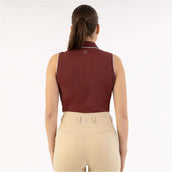 BR Polo Shirt Kiki Sleeveless New Maroon