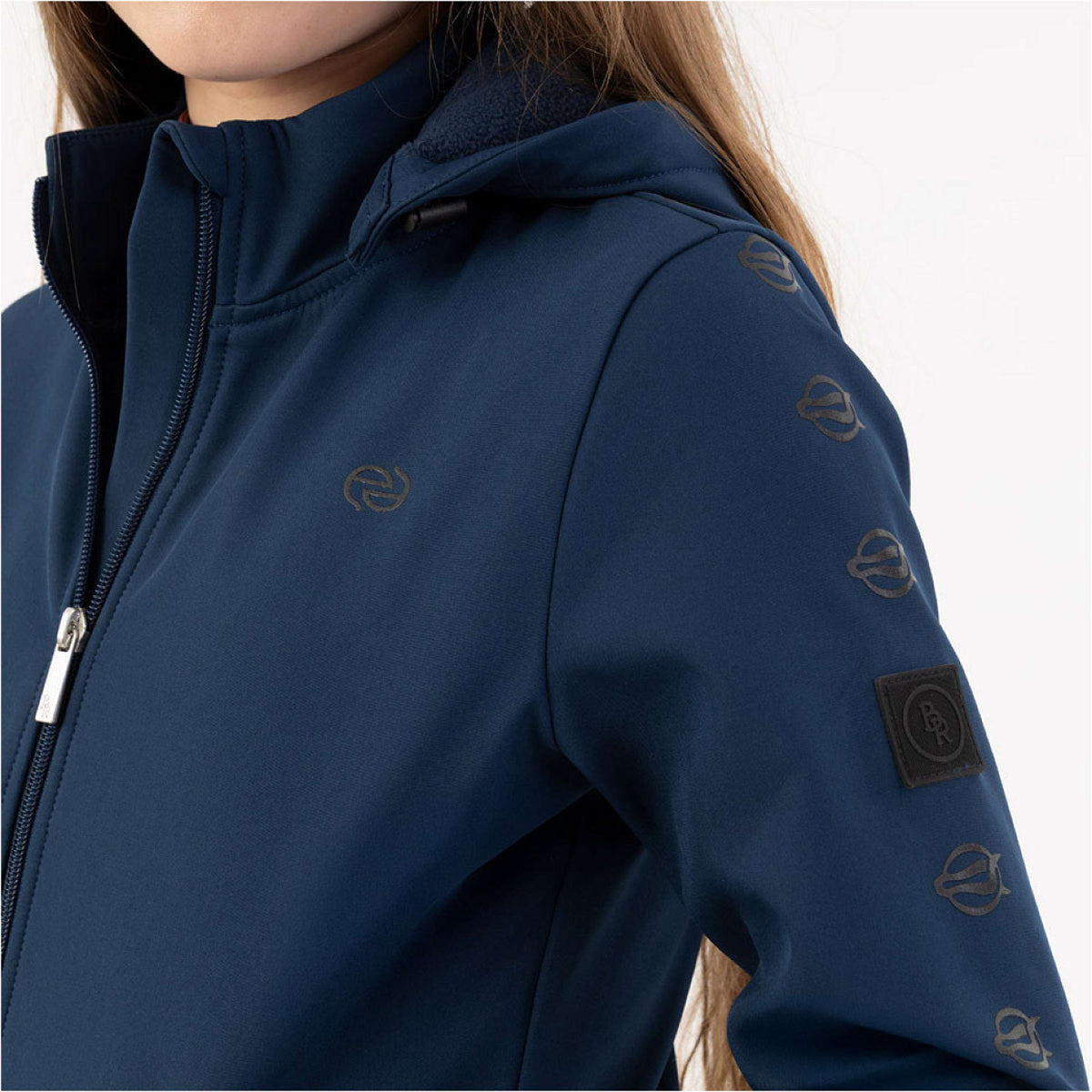 BR Softshell Coat Kayla Children Pageant Blue