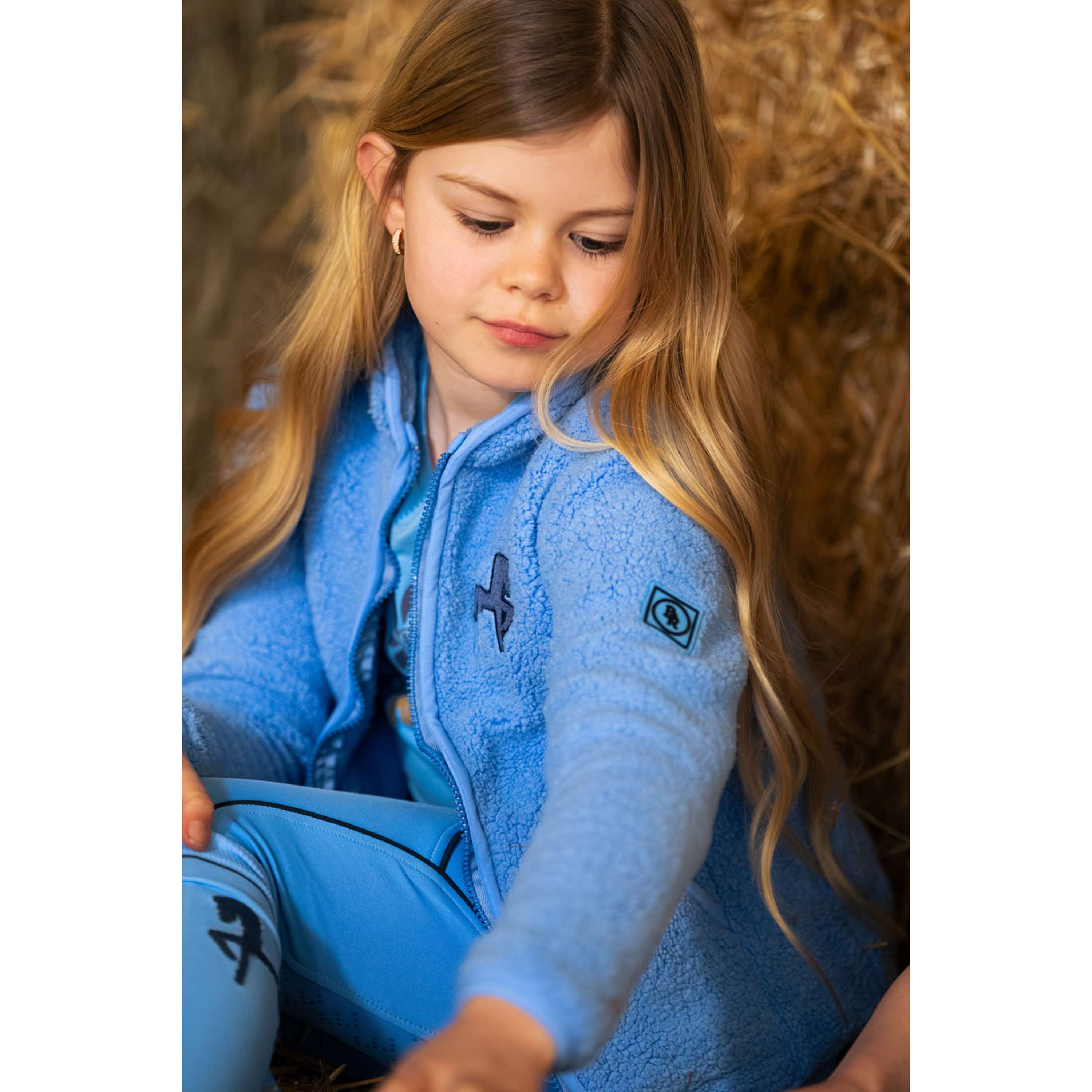 BR Zip-Hoodie Mini Horse Little Blue
