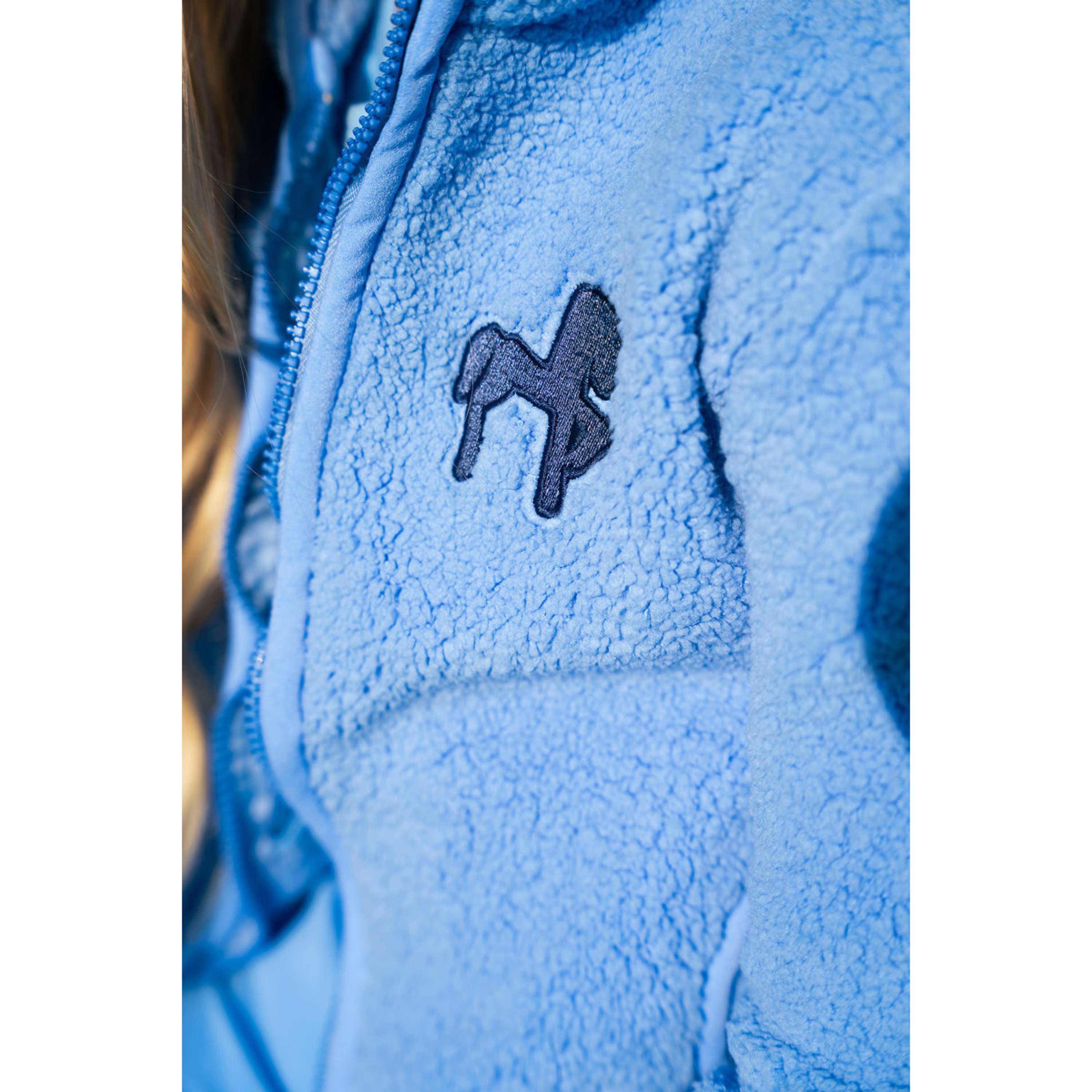 BR Zip-Hoodie Mini Horse Little Blue