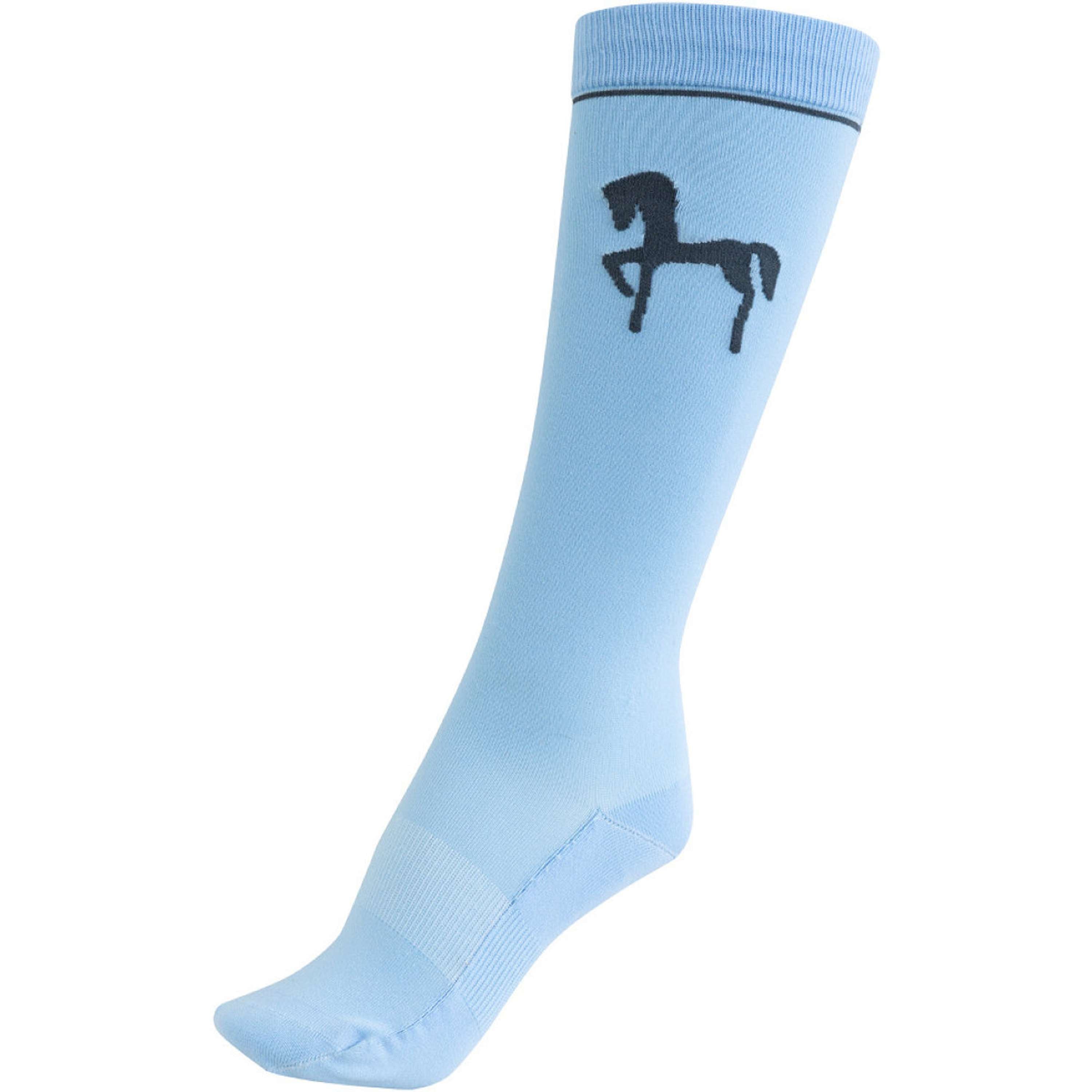 BR Riding Socks Mini Horse Little Blue