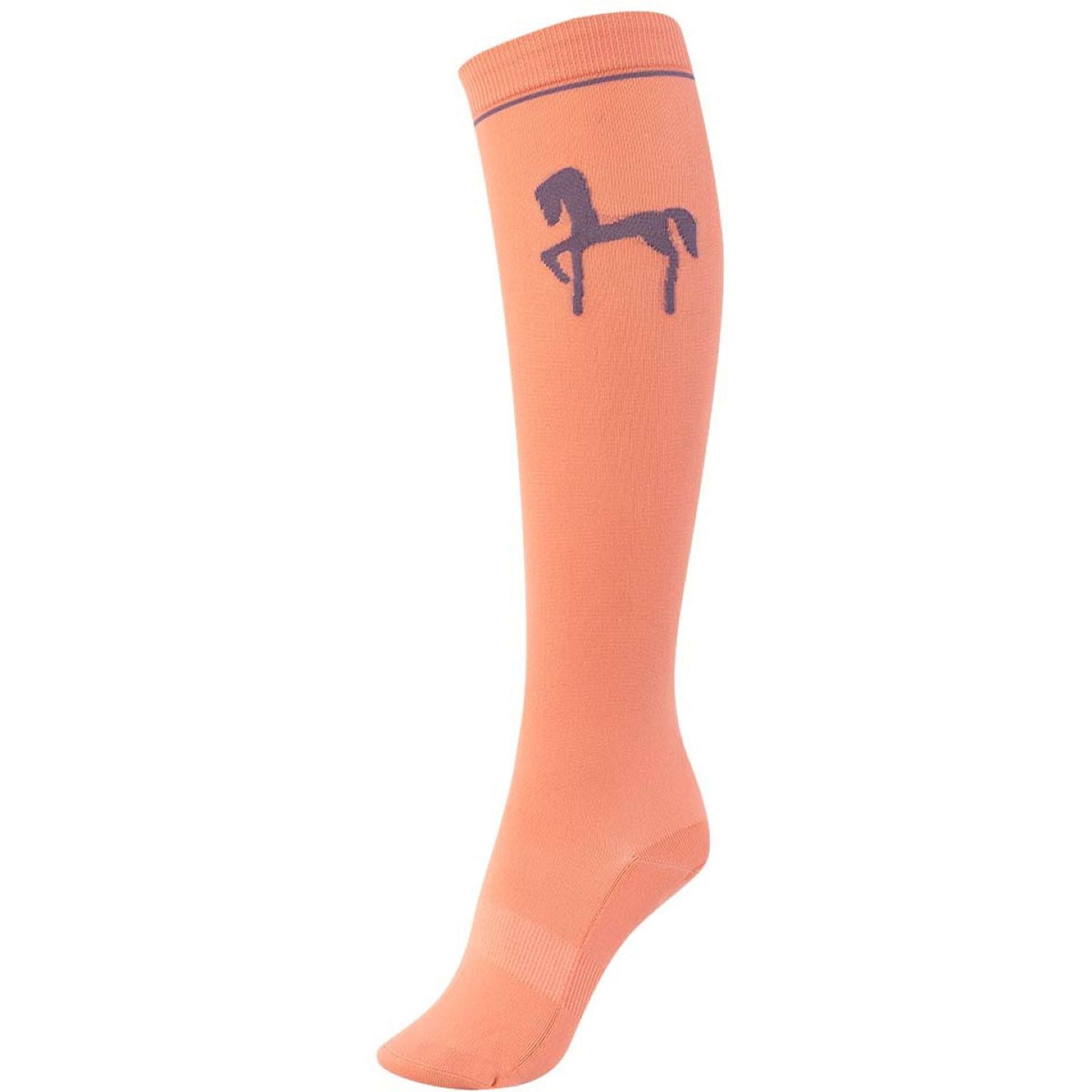 BR Riding Socks Mini Horse Peach Blossom