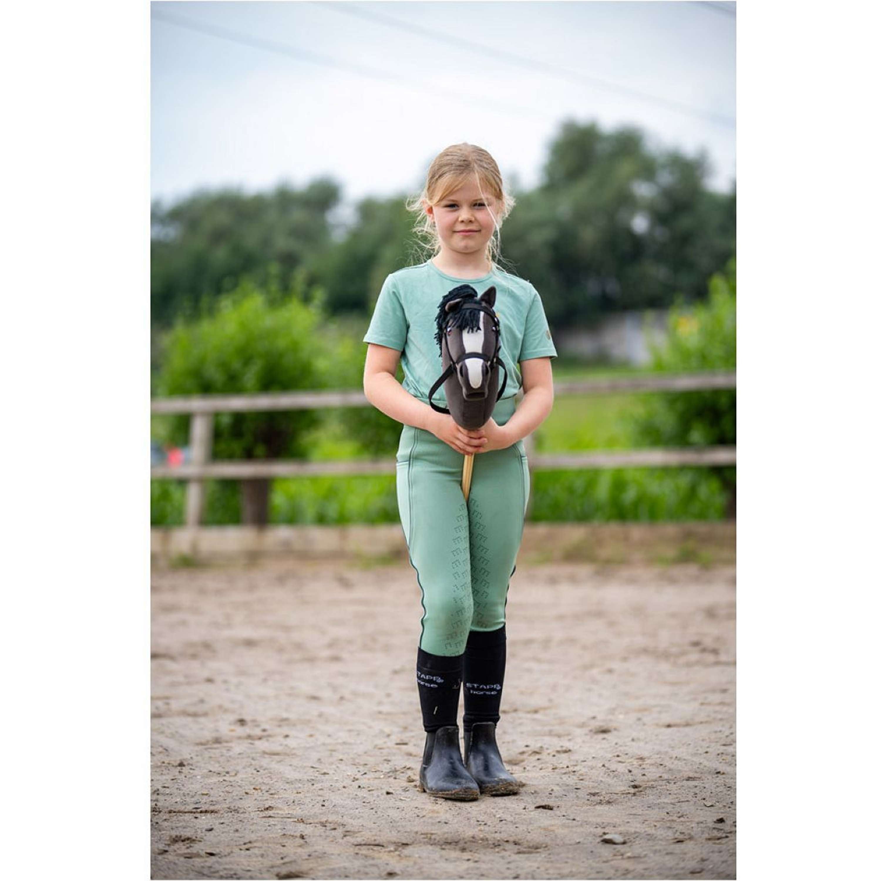 BR Mini Horse Hobby horse Black