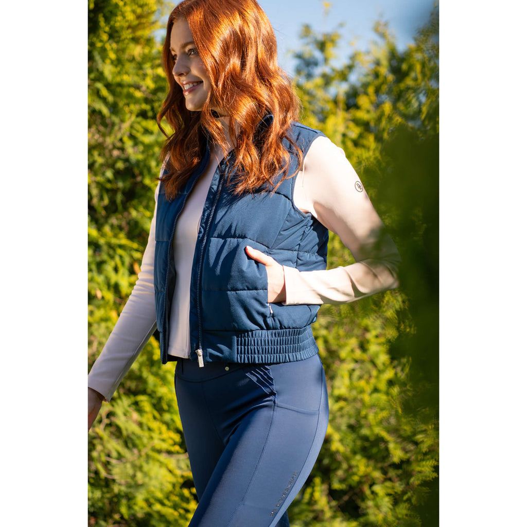 BR Riding Legging Krista Full Grip Pageant Blue