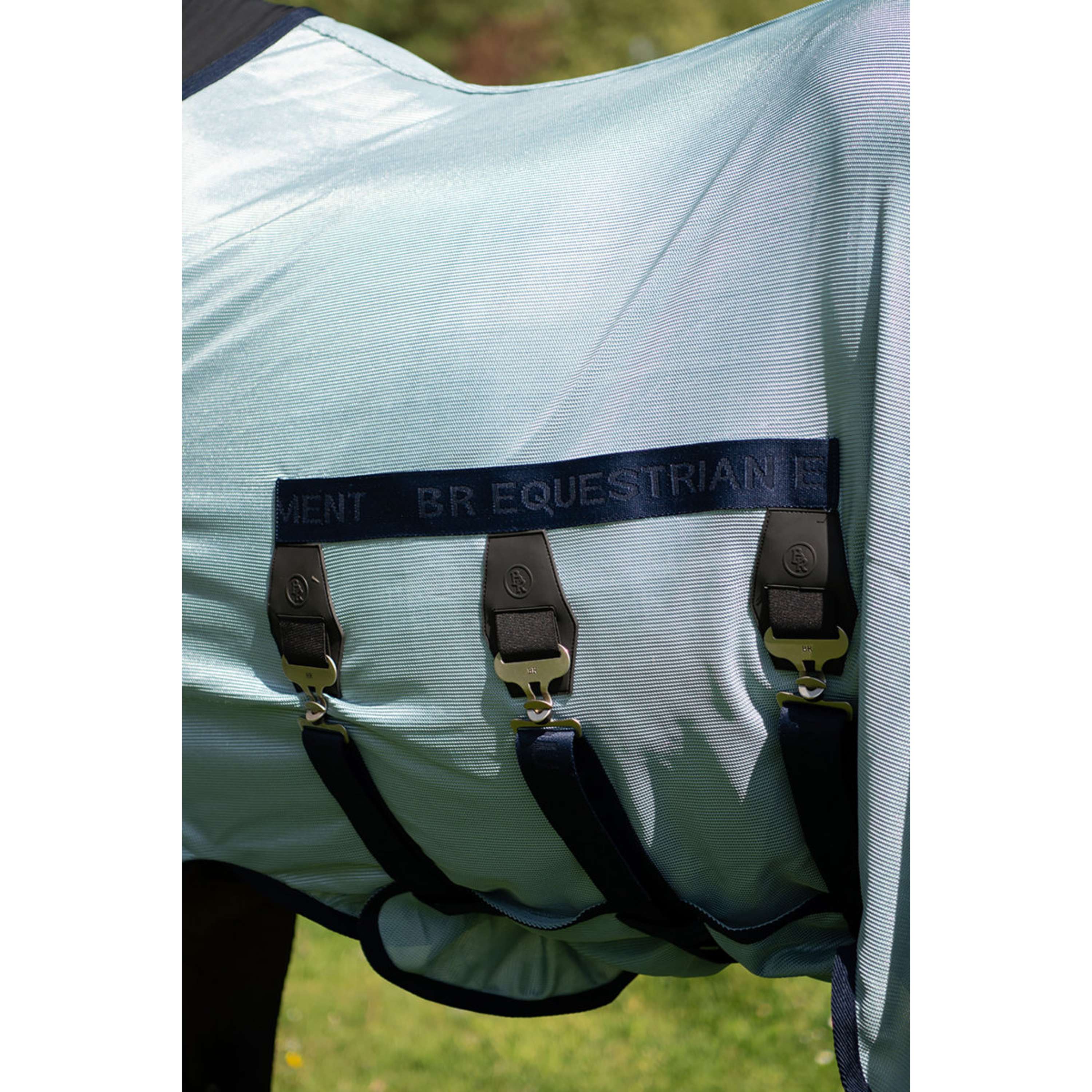 BR Fly Rug SS26 with a Fixed Hood Tourmaline