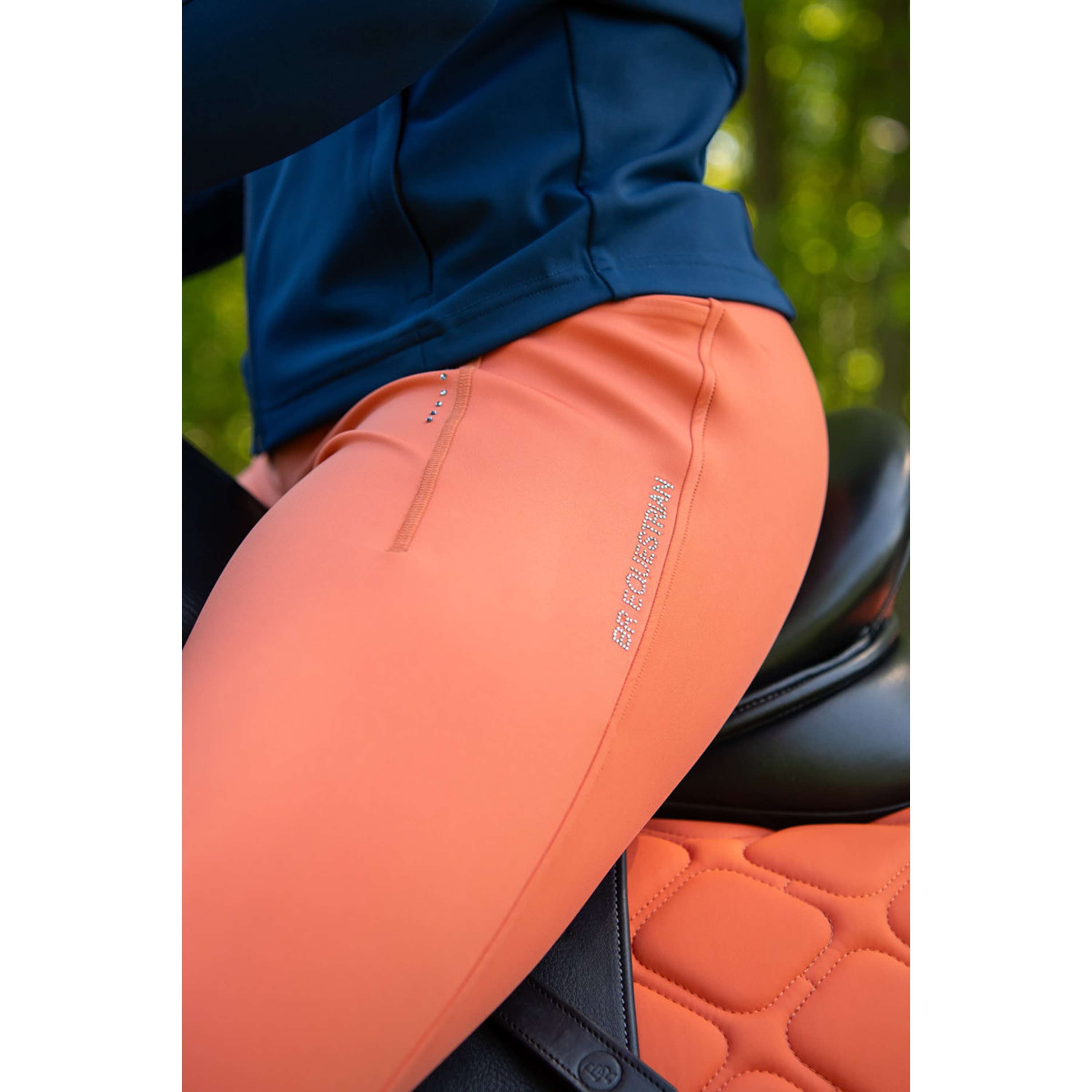 BR Riding Legging Kimore Full Grip Mecca Orange