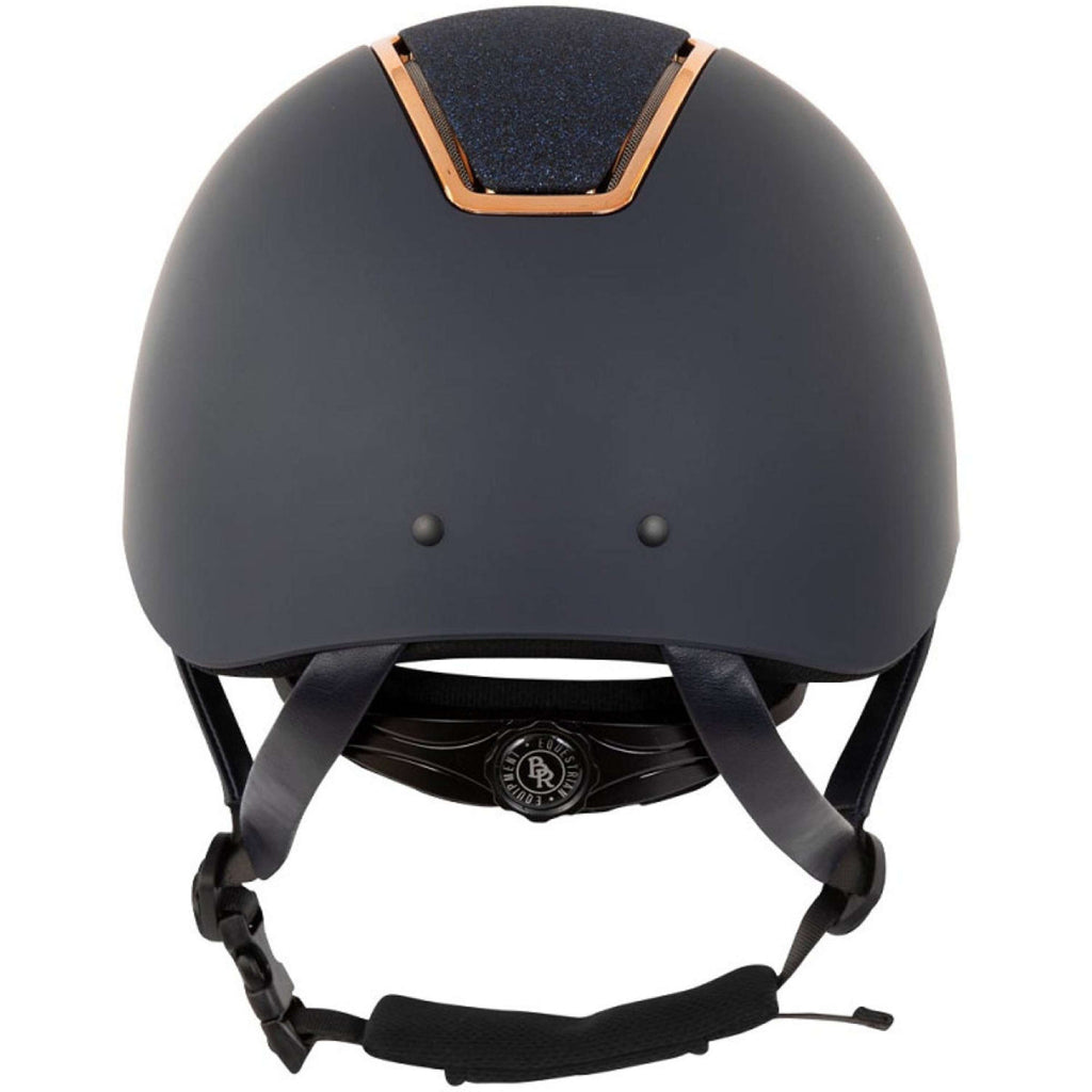 BR Riding Cap Omega Painted Glitter Navy/Rose