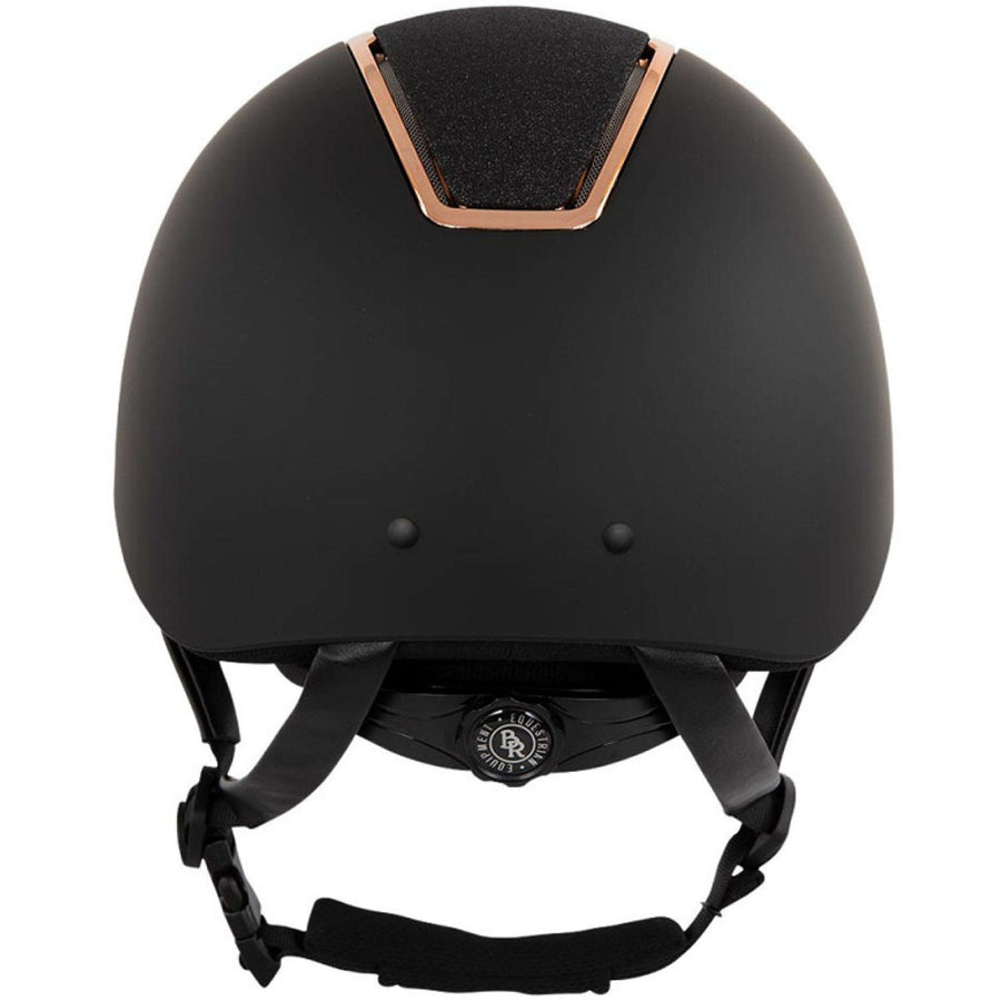 BR Riding Cap Omega Painted Glitter Black/Rose