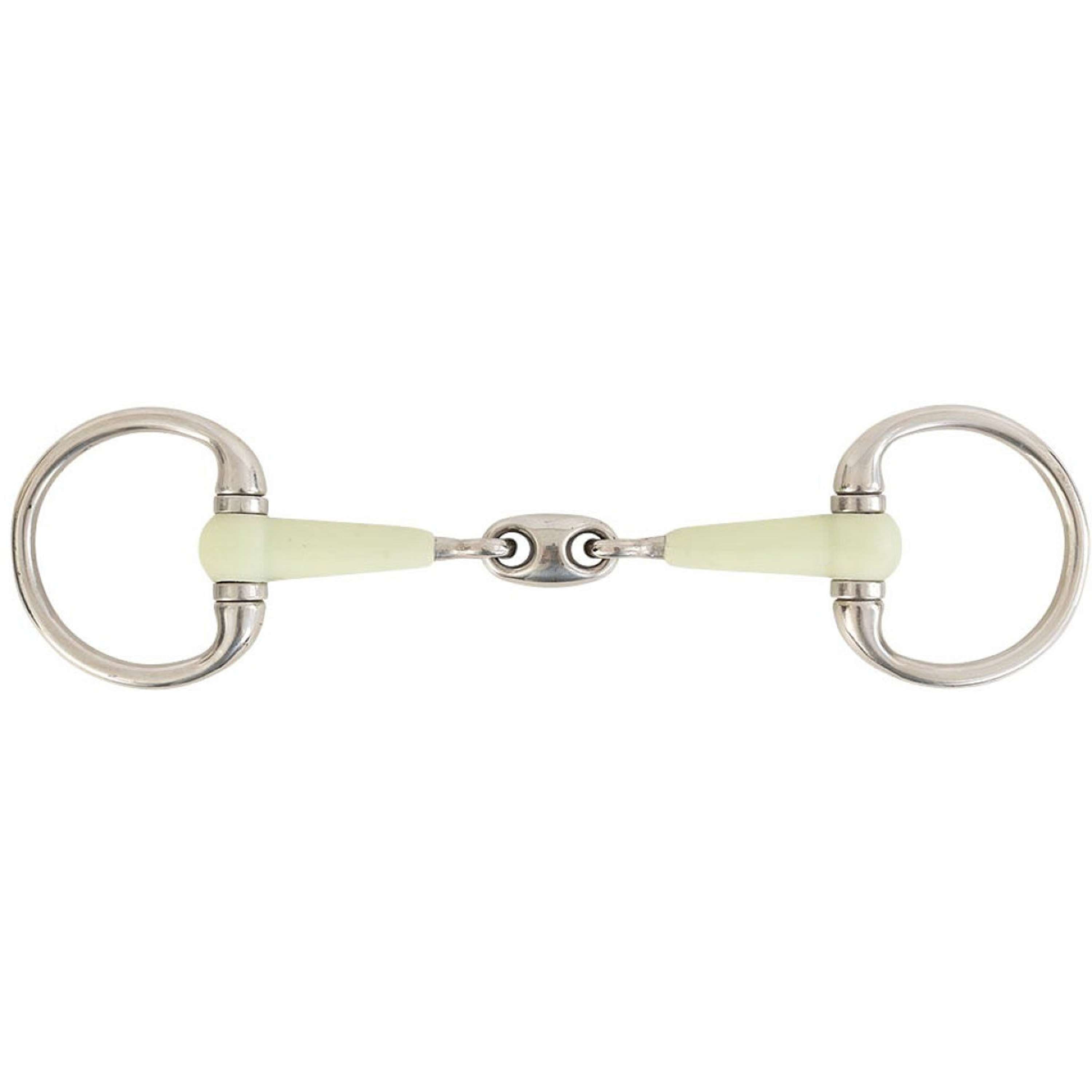BR Bust snaffle Apple Mouth Double Jointed 14mm