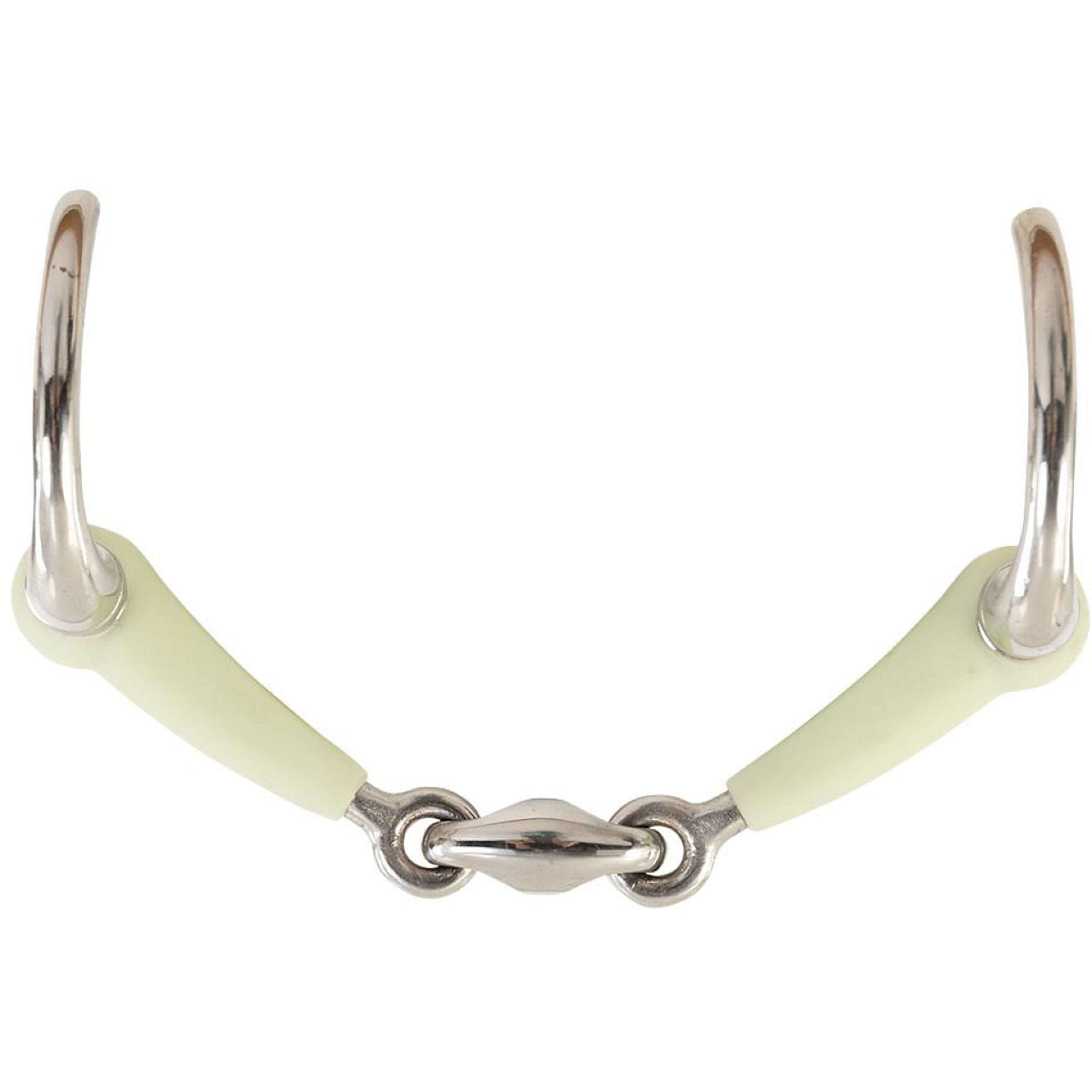 BR Bust snaffle Apple Mouth Double Jointed 14mm