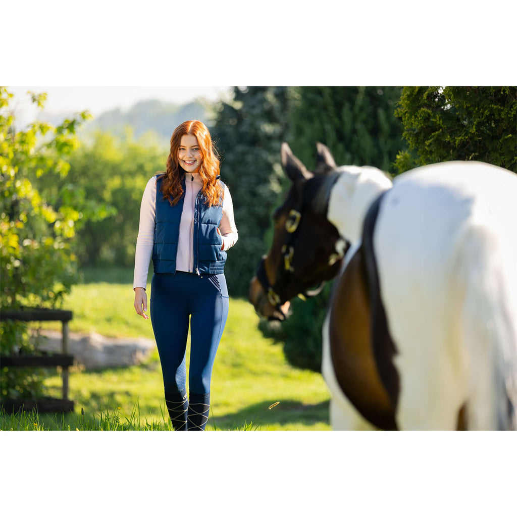 BR Riding Legging Krista Full Grip Pageant Blue