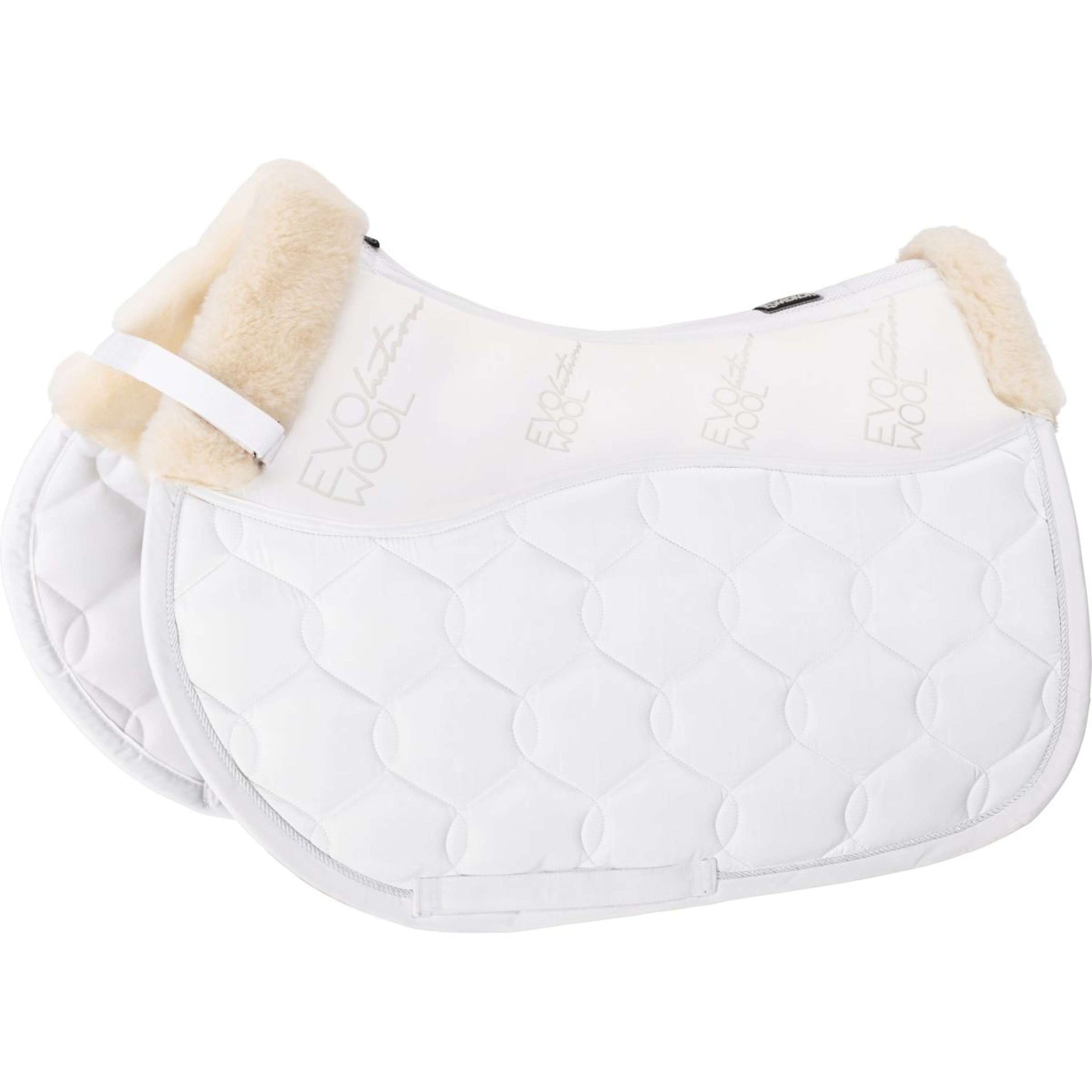 Eskadron Saddlepad Glossy Evo Wool Dressage White