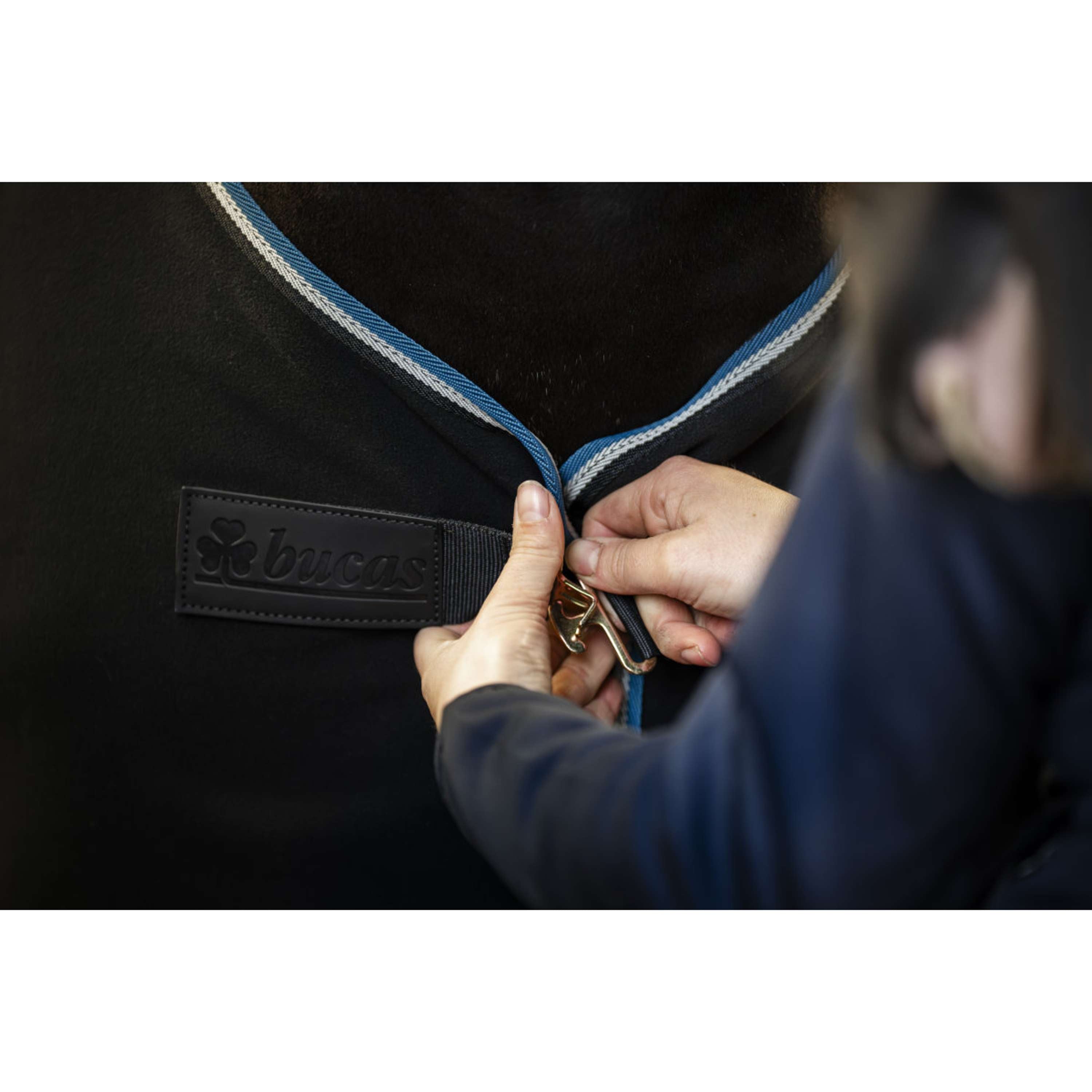Bucas Anniversary Fleece Rug Exercise 400g Sapphire