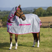 Bucas Buzz-Off & Neck Blue/Blossom