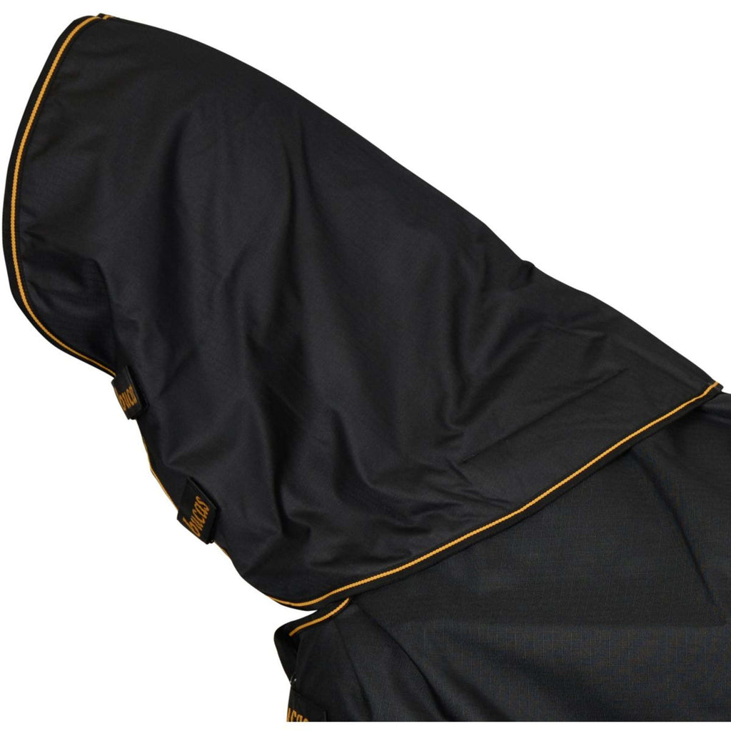 Bucas Hood Irish Turnout Combi Neck 300g Black/Gold