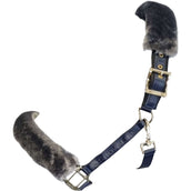 Bucas Halter Show-Line Navy/Grey