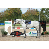 Bucas Saddlepad Show-Line Dressage Navy/Grey