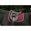 Bucas Saddlepad Show-Line Dressage Burgundy