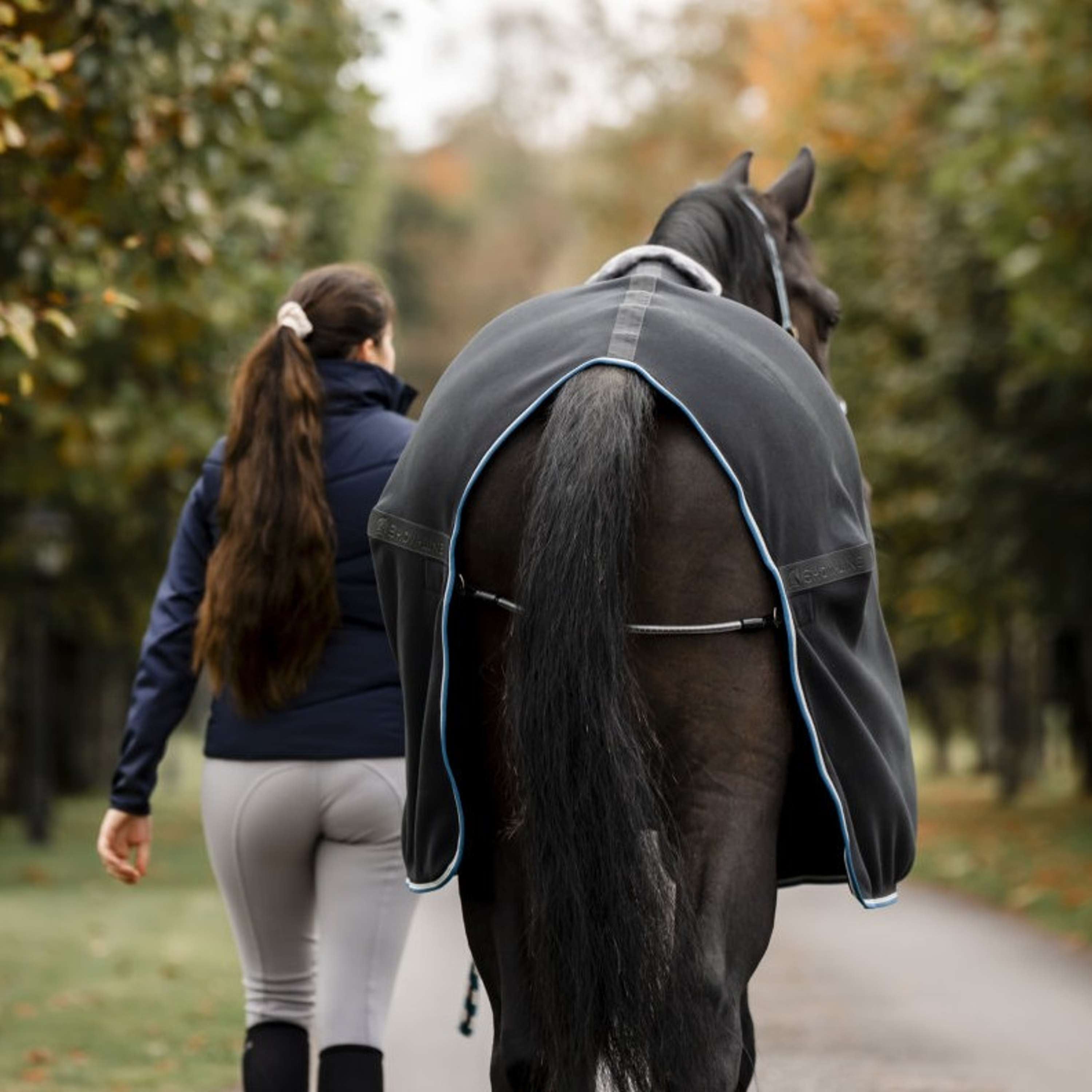Bucas Anniversary Fleece Rug Exercise 400g Sapphire