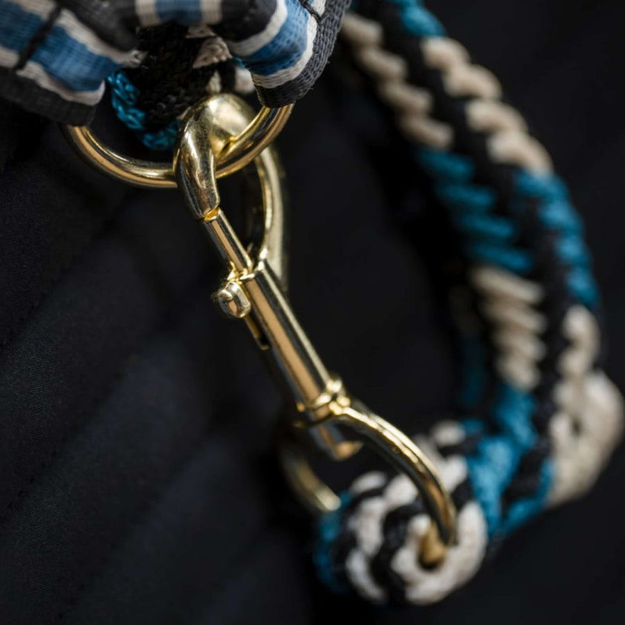 Bucas Lead Rope Comfort with Carabiner Sapphire