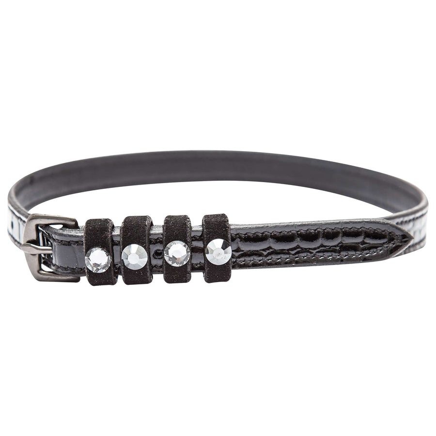 Imperial Riding Spur straps IRHPardouz Black/Black Croco