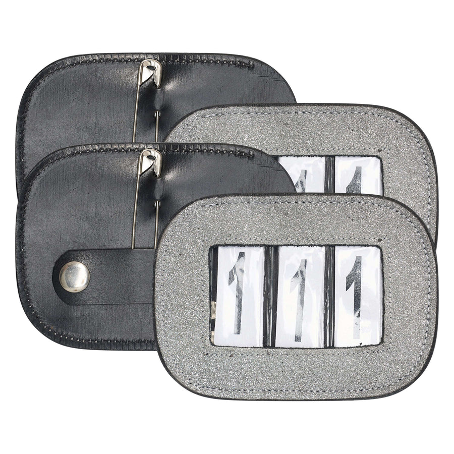 Imperial Riding Competition Numbers IRHGlitter Square Silver
