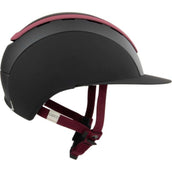 Casco Cap Elite Carbon Burgundy