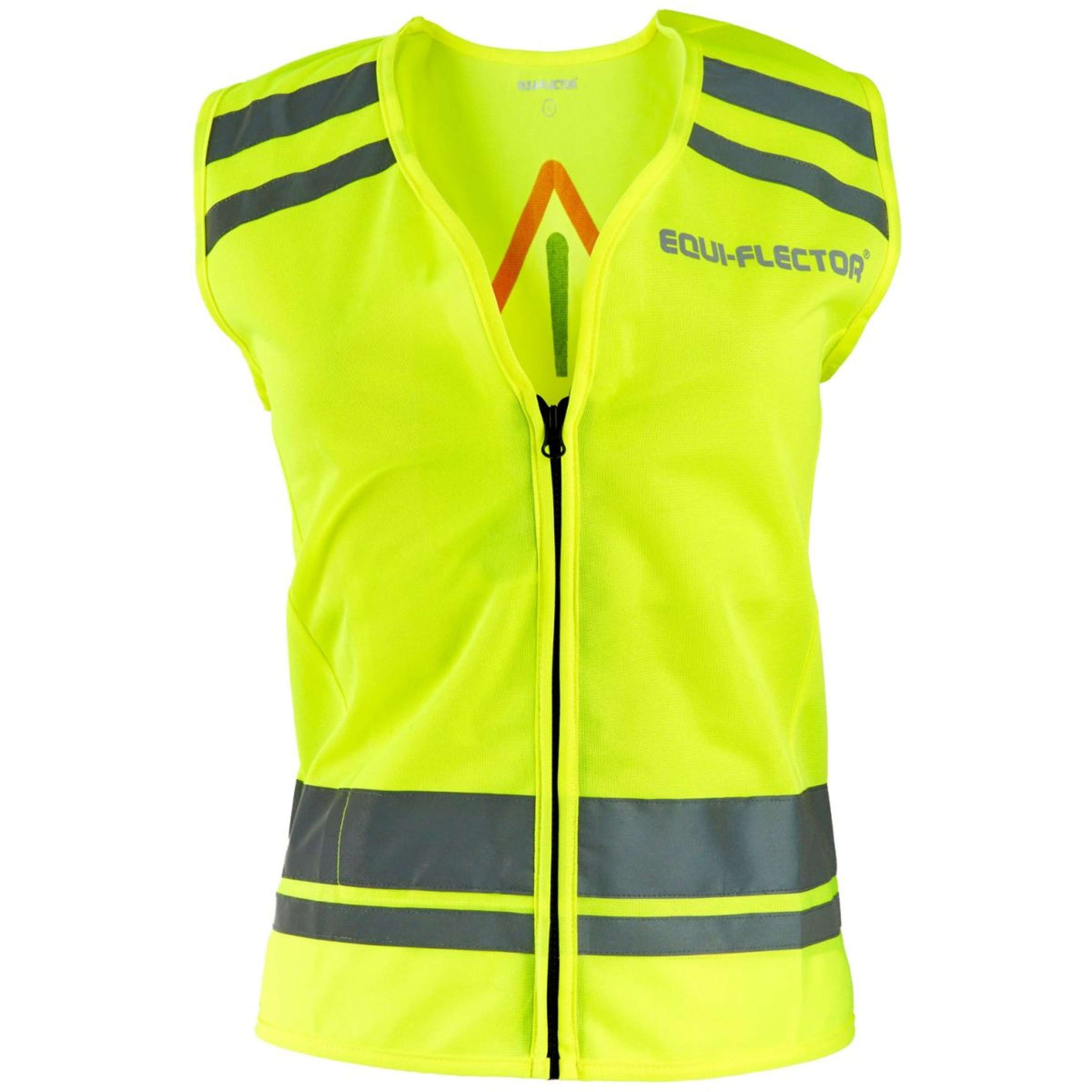 Equi-Flector by Shires Safety Vest Kids Yellow