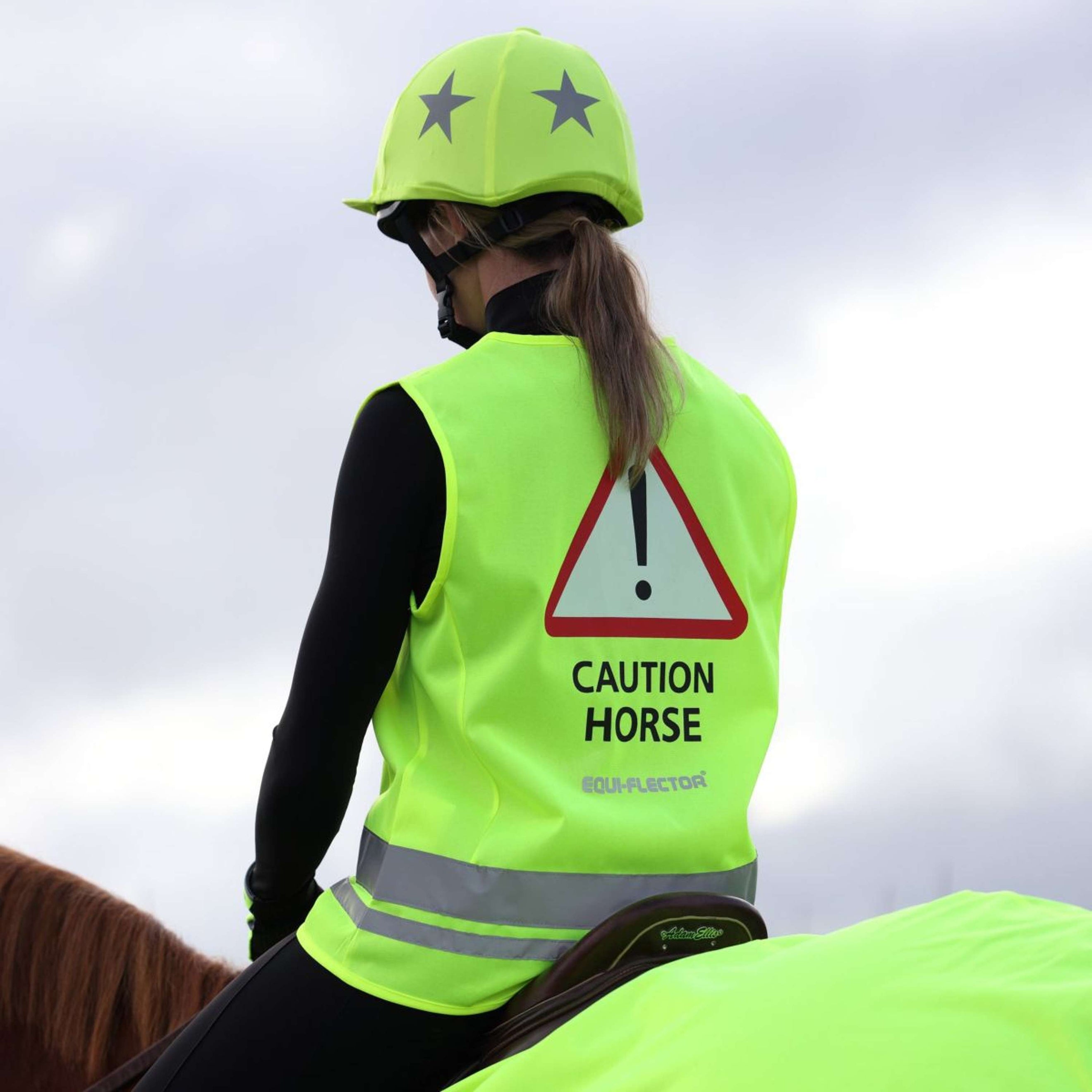 Equi-Flector by Shires Safety Vest Yellow